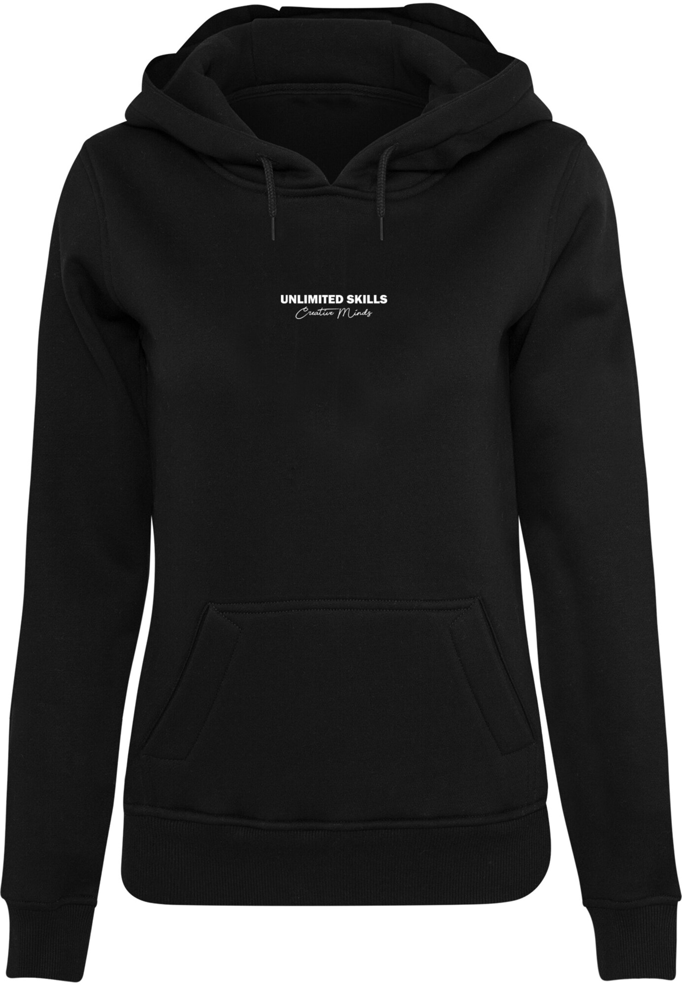 Merchcode Bluză de molton 'Unlimited Skills'  azur / maro caramel / galben auriu / negru