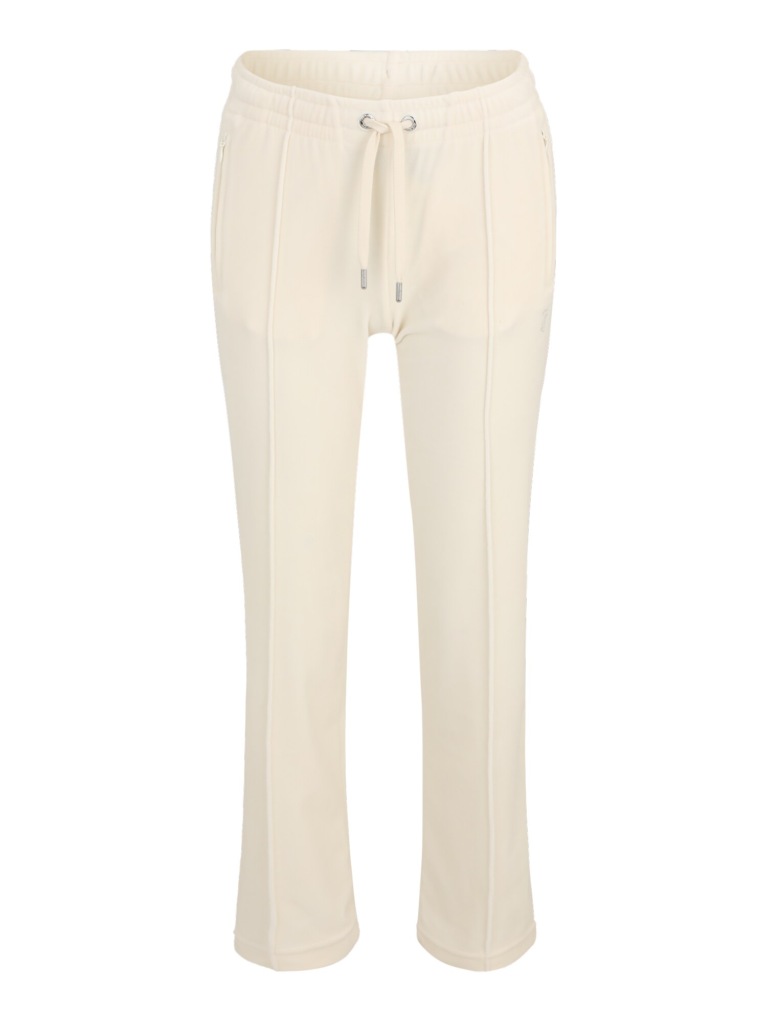 Juicy Couture Petite Pantaloni TINA  alb natural