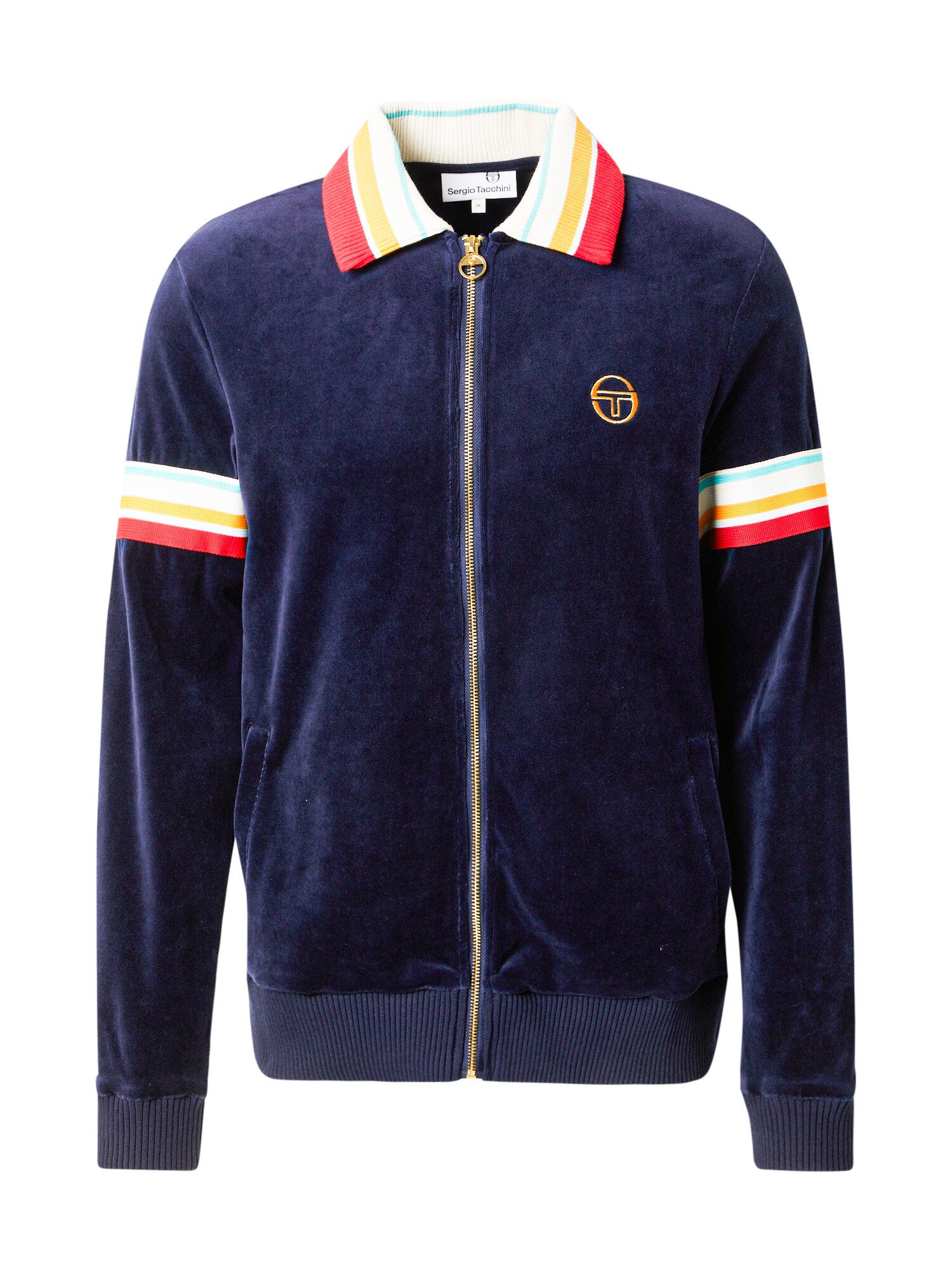 Sergio Tacchini Tréning dzseki 'SLICE'  türkiz / indigó / piros / fehér akciós termékkép 1