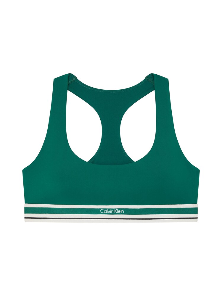 Calvin Klein Sport Sport-BH Damen Größe XXS grün / weiß