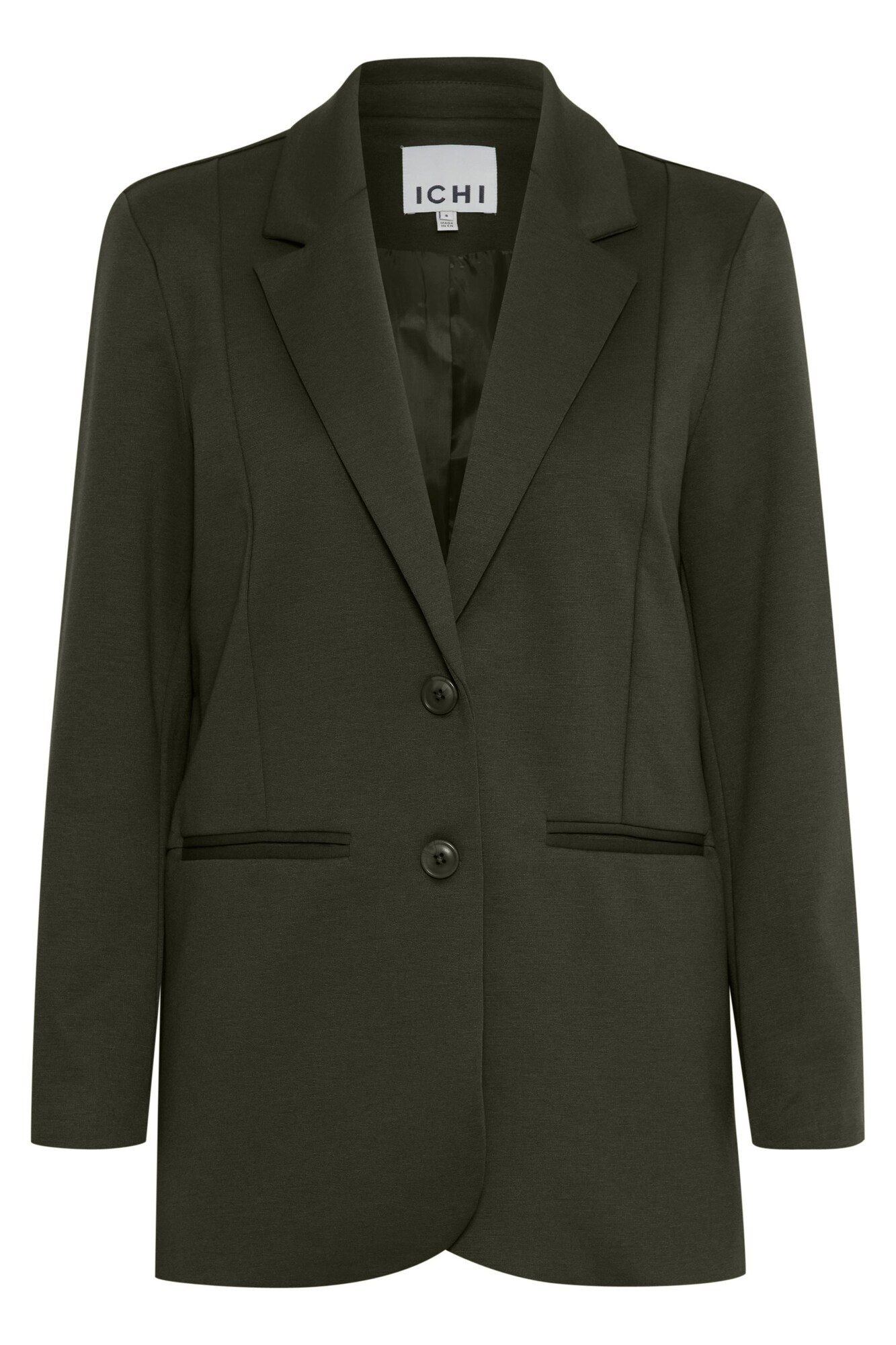 ICHI Blazer 'Kate' verde oscuro