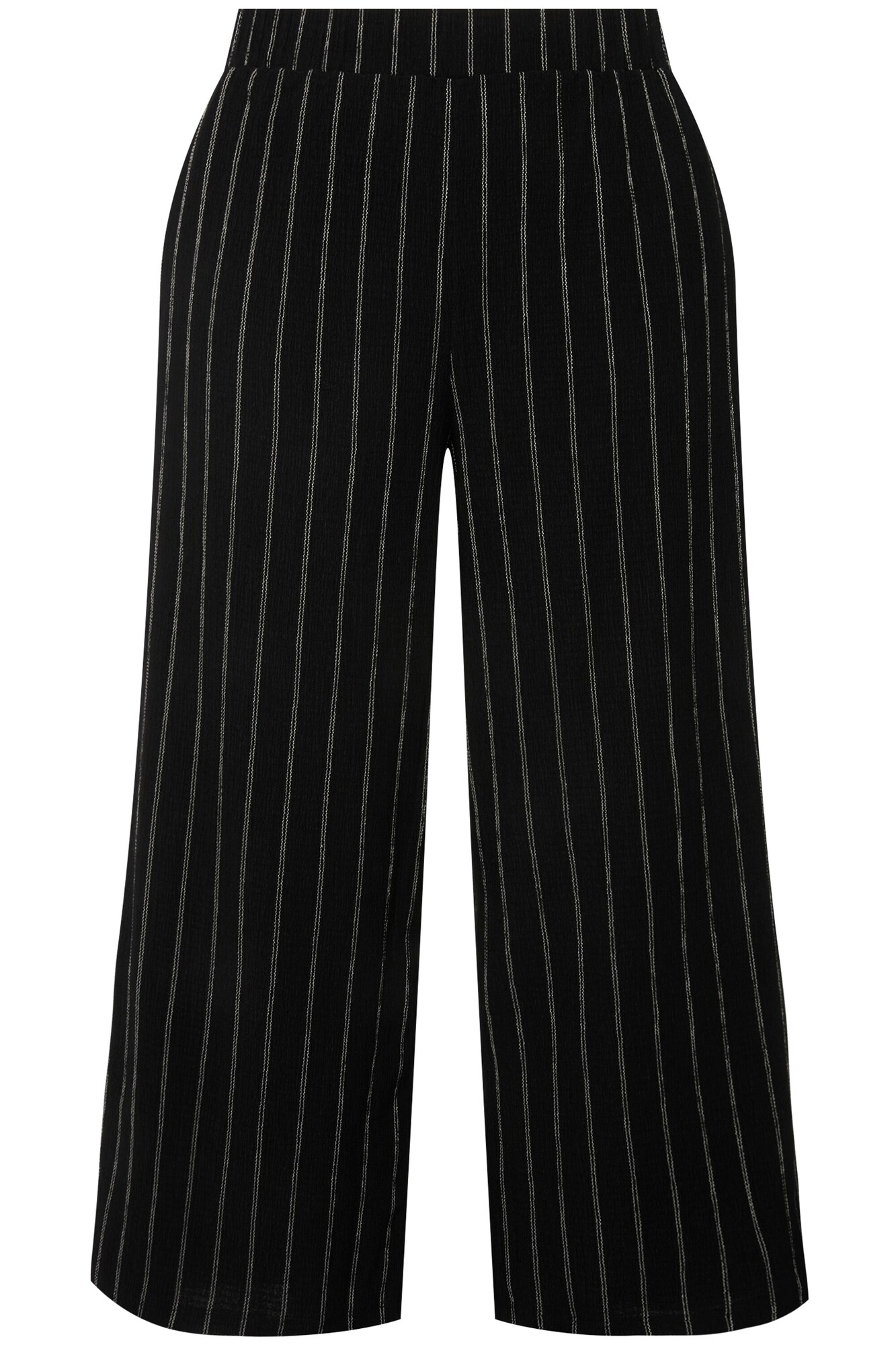 Ulla Popken Pantaloni negru / alb