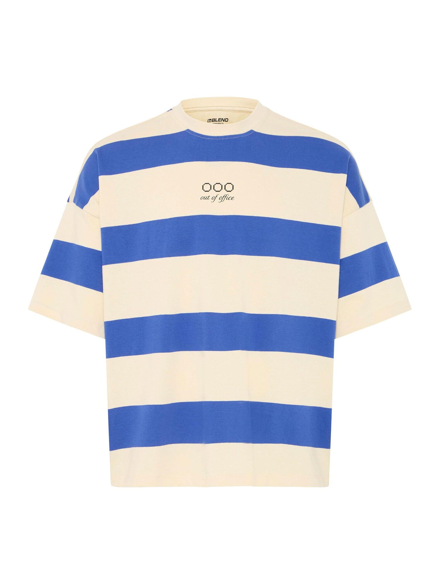 BLEND Camiseta ' BHKaveh '  beige / azul