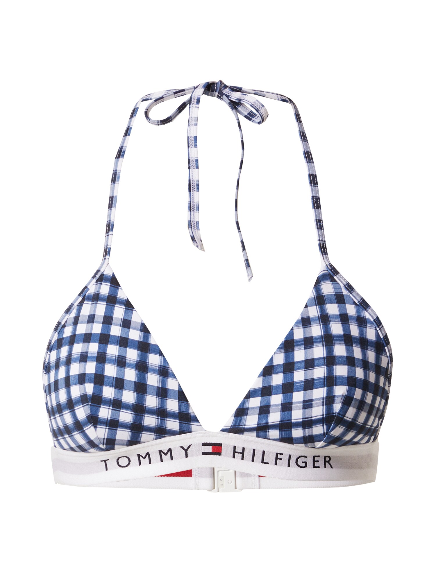 Tommy Hilfiger Underwear Bikinový top  modrá / tmavomodrá / jasne červená / biela