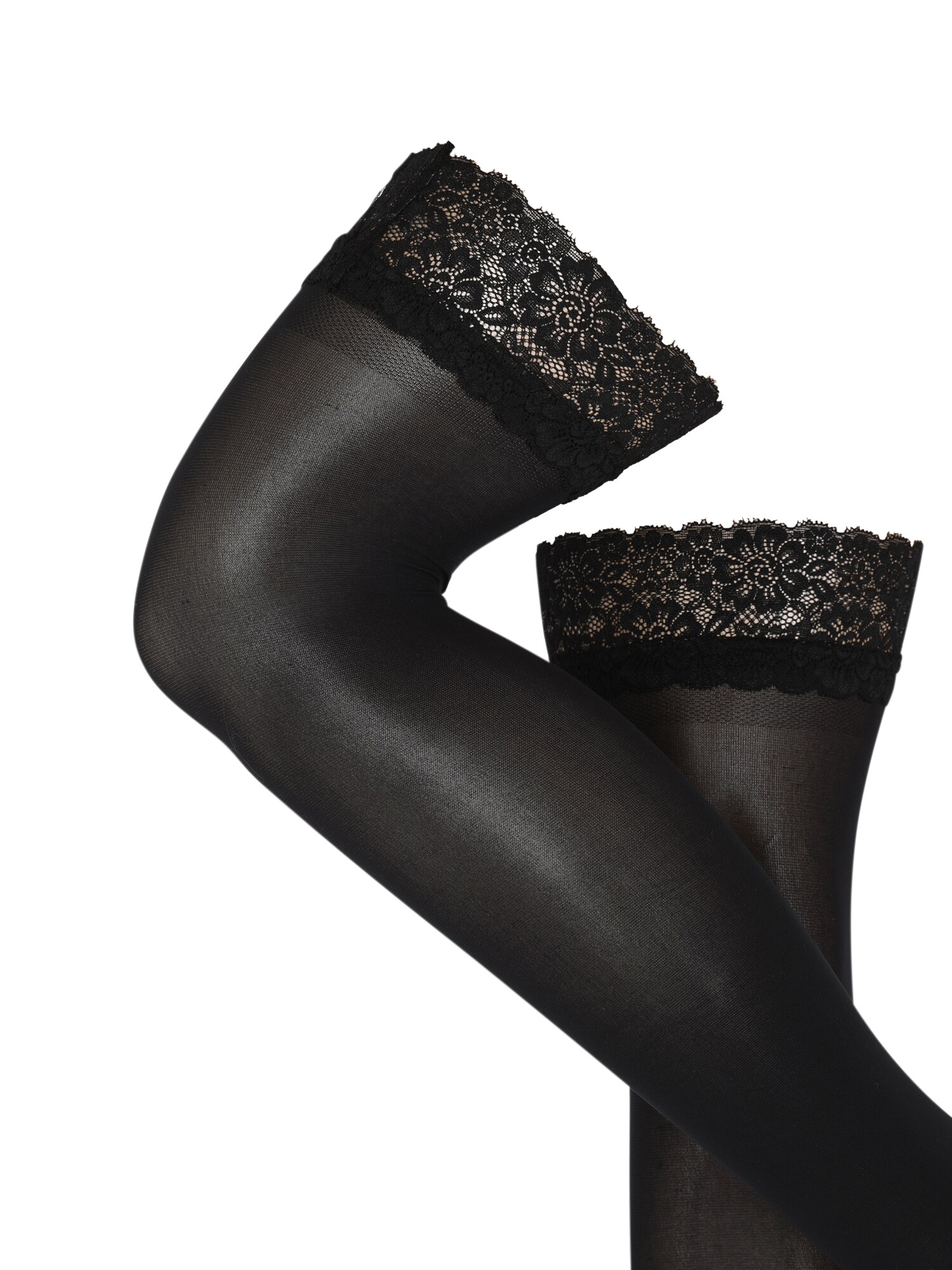 Hunkemöller Finom harisnyák  fekete termék 2. képe