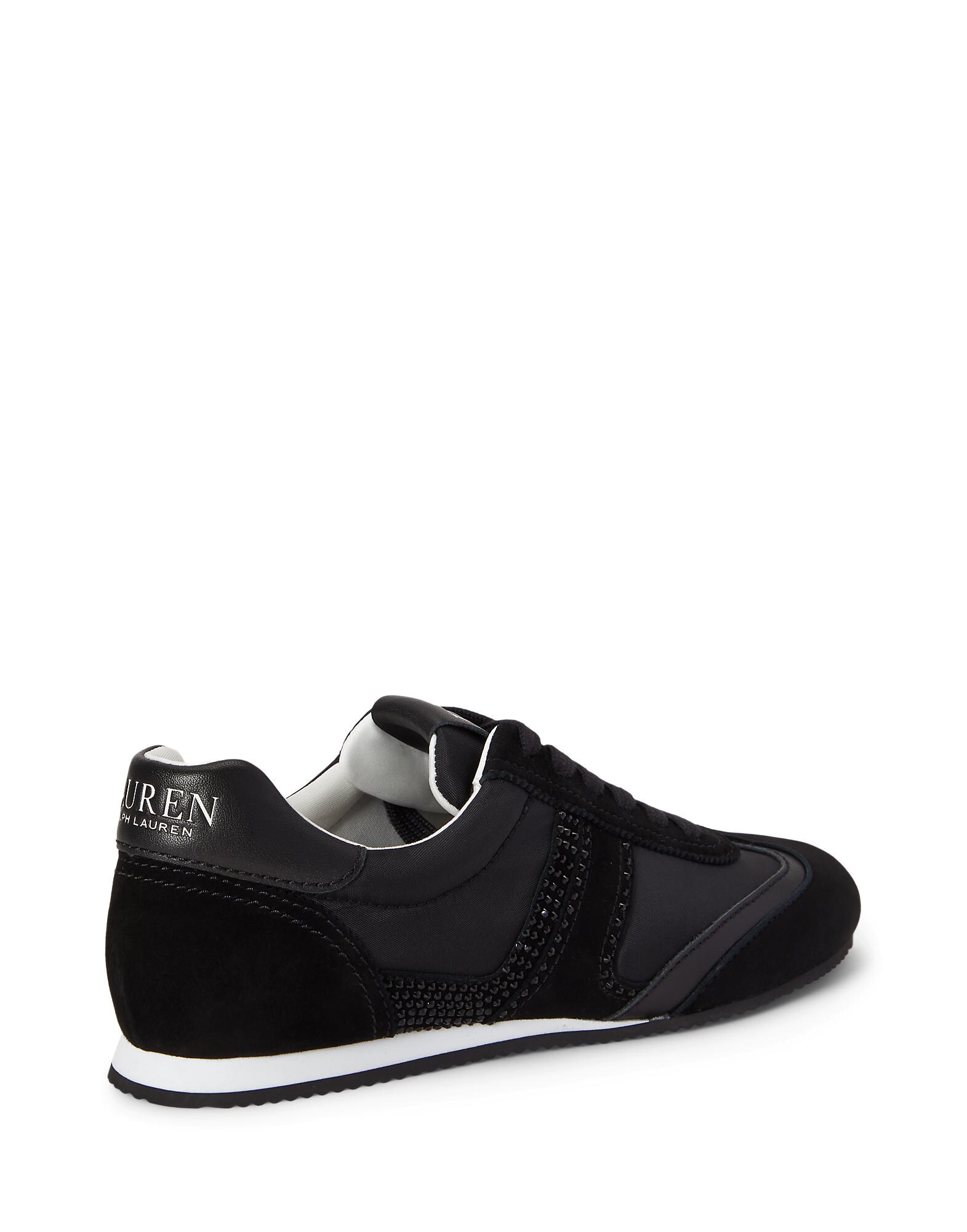 Lauren Ralph Lauren Zapatillas deportivas bajas  negro / blanco – imagen 4