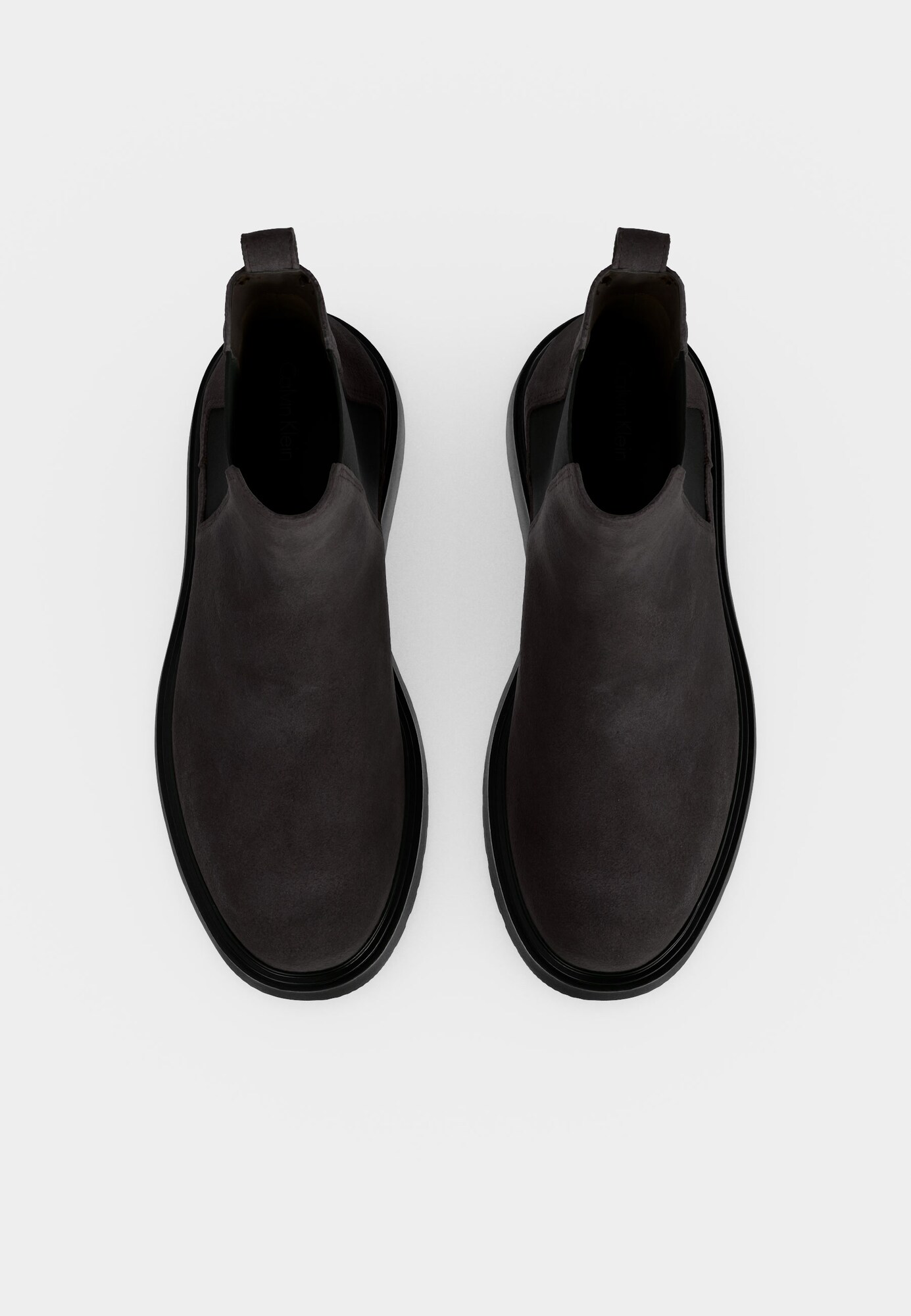 Calvin Klein Botas Chelsea 'COMBAT ESS'  chocolate / negro – imagen 3