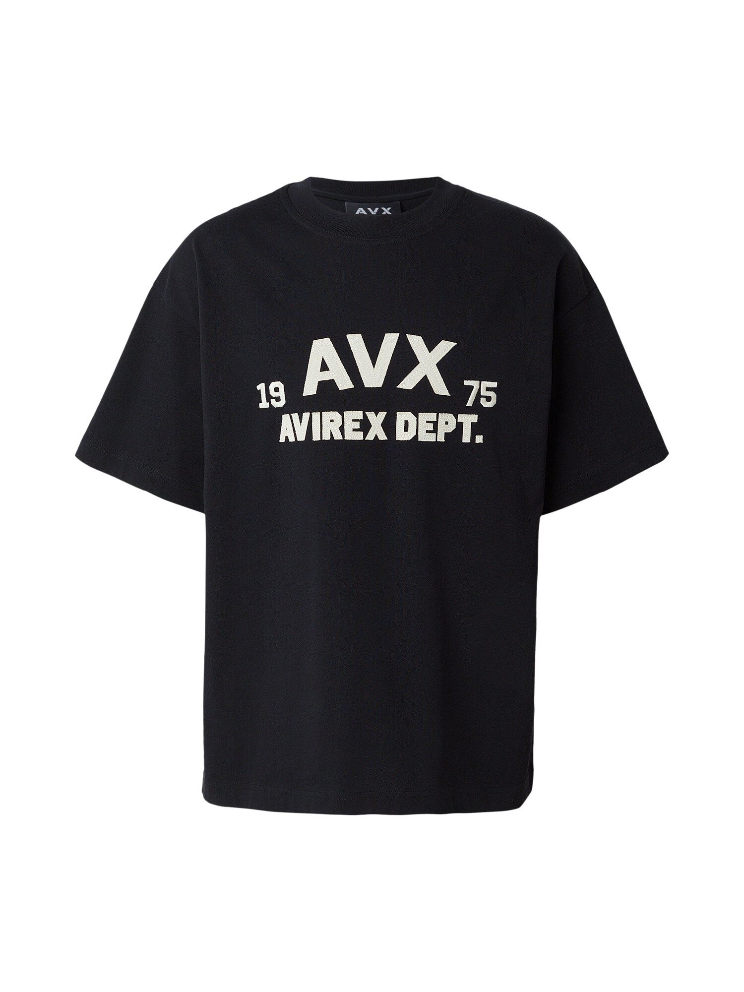 Avirex Tricou Field  bej / negru