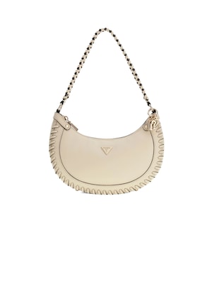 GUESS Bolso de hombro 'Guess Shoulder Bag Black'  marfil