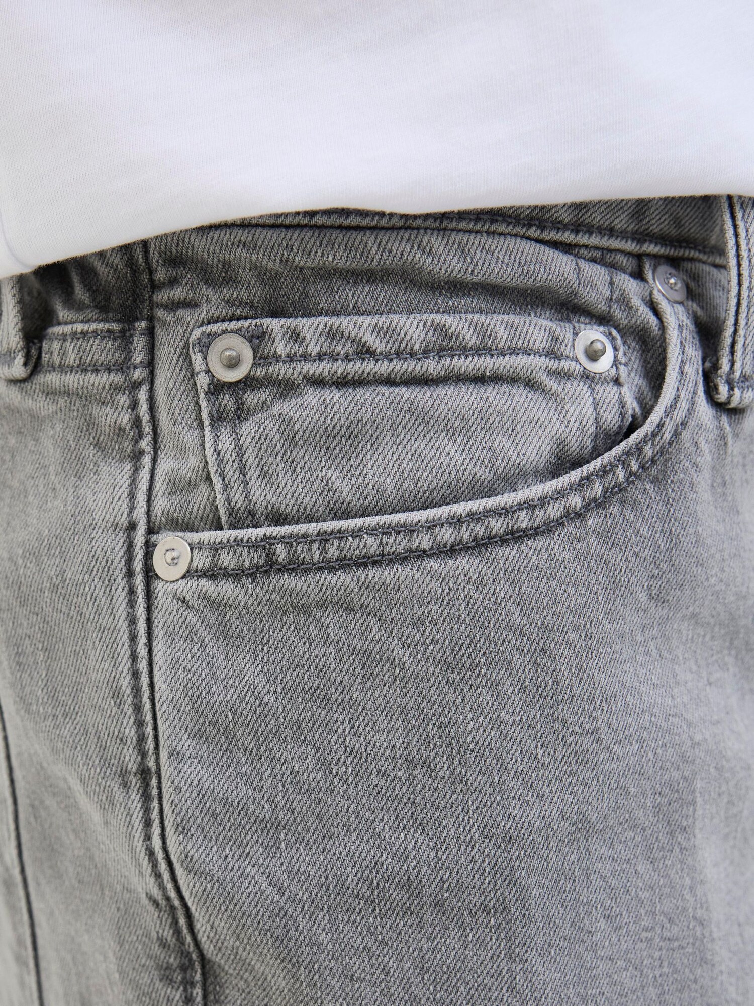 JACK & JONES Džínsy 'JJIClark JJEvan' svetlosivá (obrázok 6)