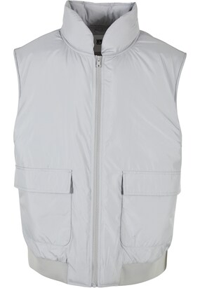 Urban Classics Bodywarmer Lichtgrijs