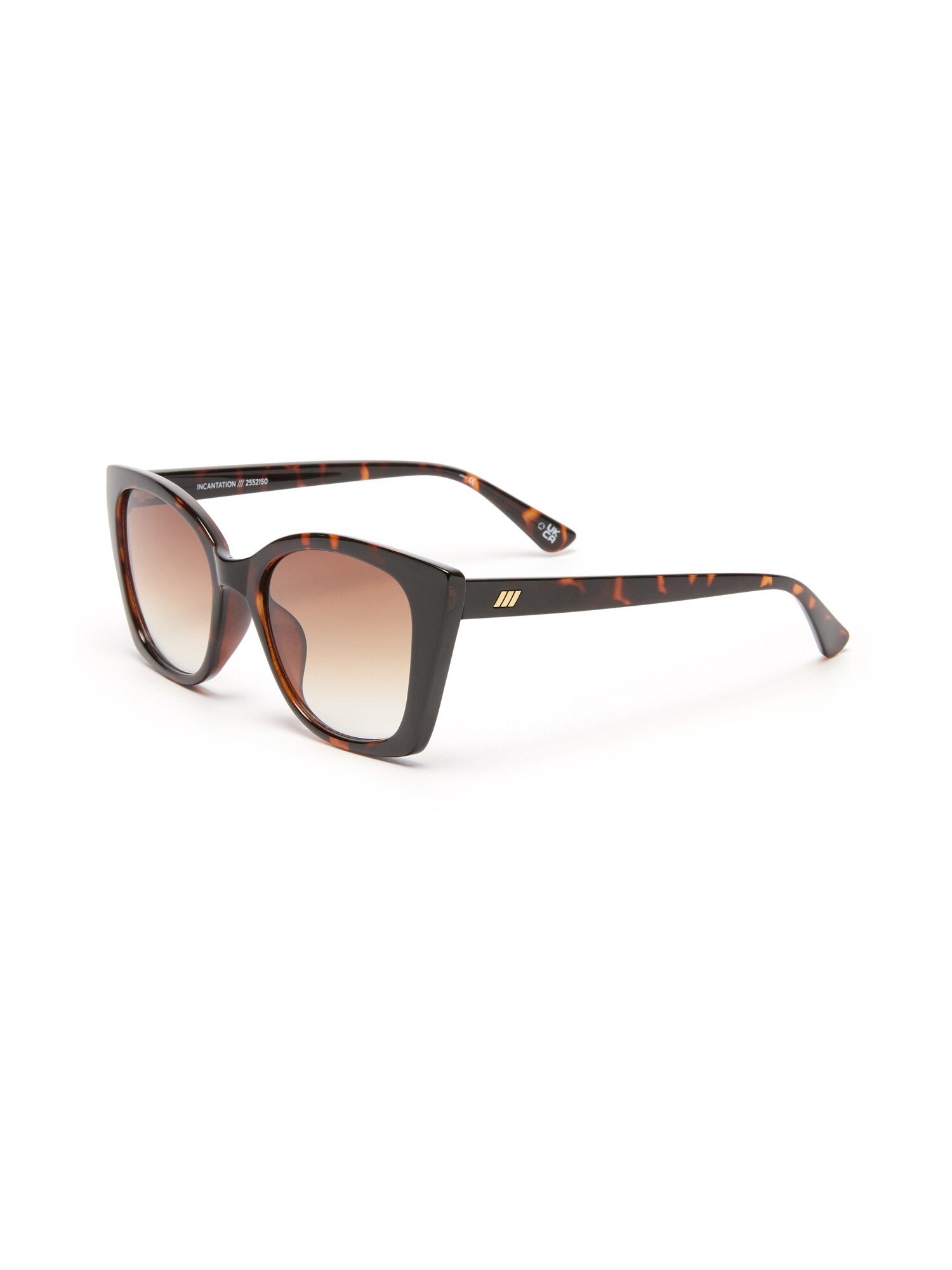 LE SPECS Ochelari de soare INCANTATION  maro coniac / maro închis