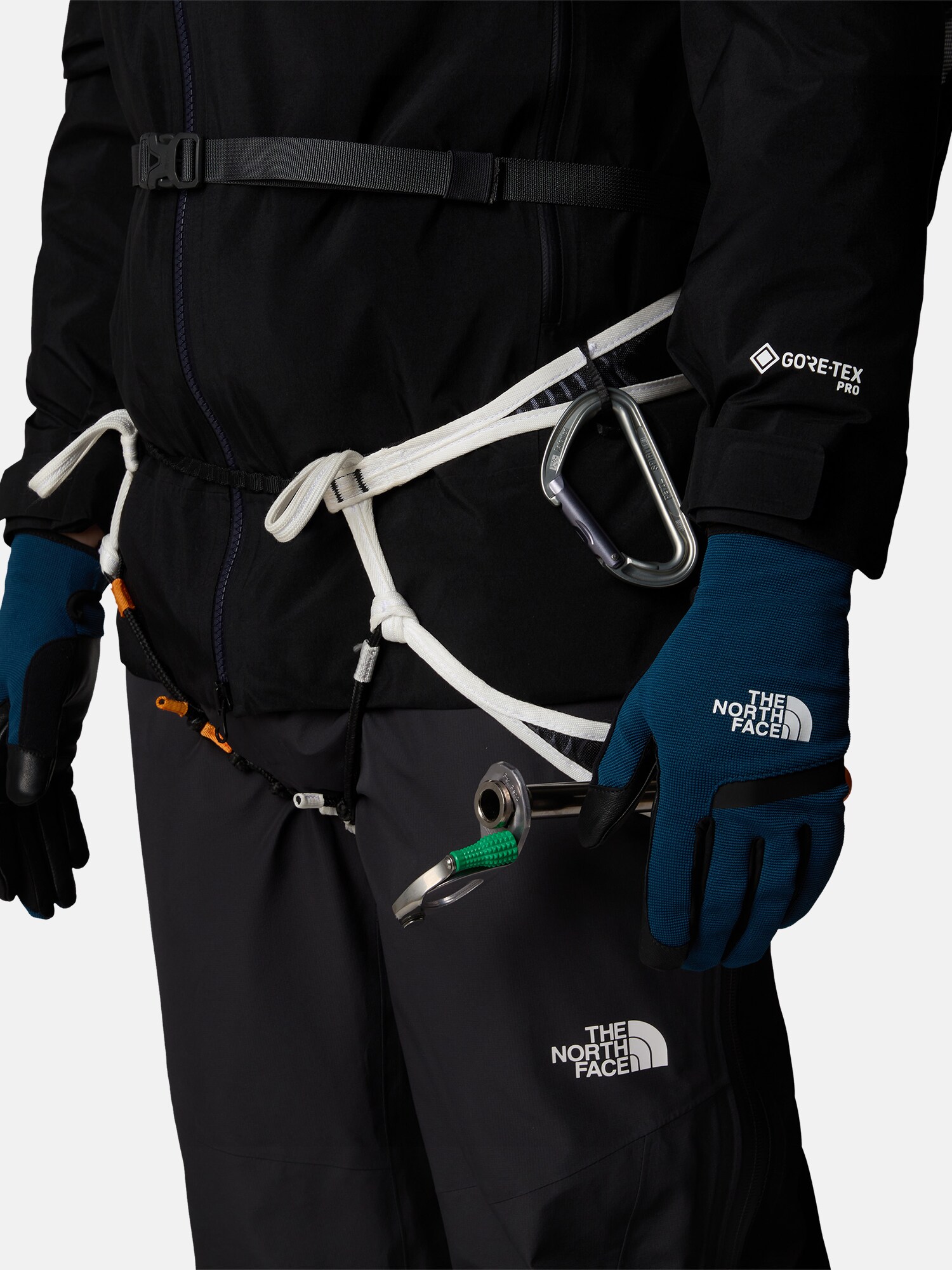 THE NORTH FACE Sportkesztyűk 'AMP GLOVE'  kék / fekete / fehér termék 2. képe