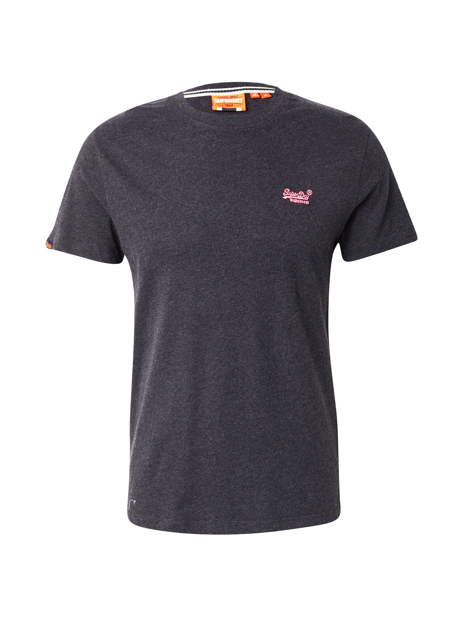 Superdry & Co Tricou 'Essential'  roz deschis / negru amestecat