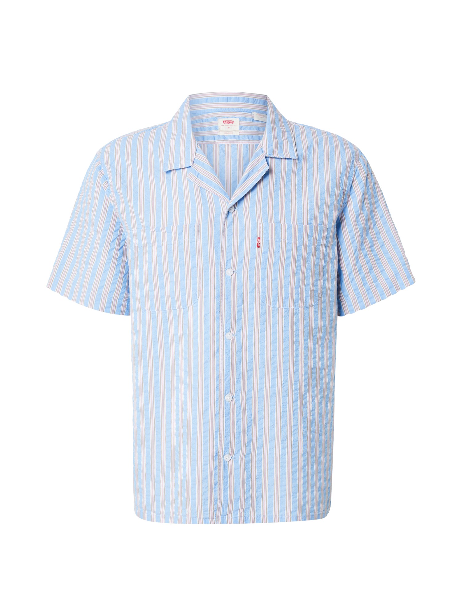 LEVI'S ® Cămașă 'CLASSIC'  albastru deschis / kaki / roz / alb