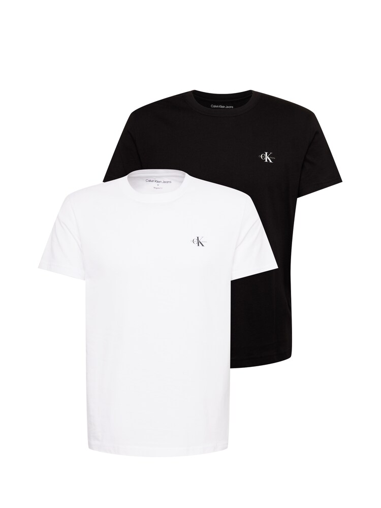 Calvin Klein Jeans T-Shirt Herren Größe XXL schwarz / weiß