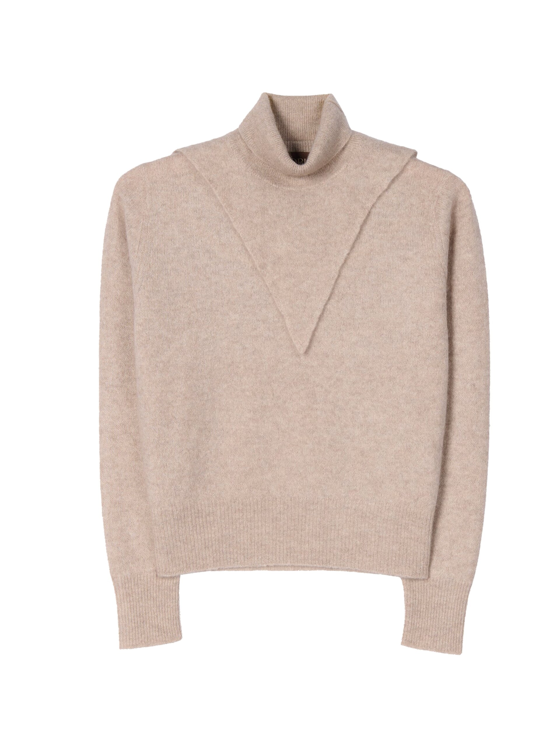 GOBI Cashmere Tröja 'Women's Dual-Collar Cashmere Sweater' dam