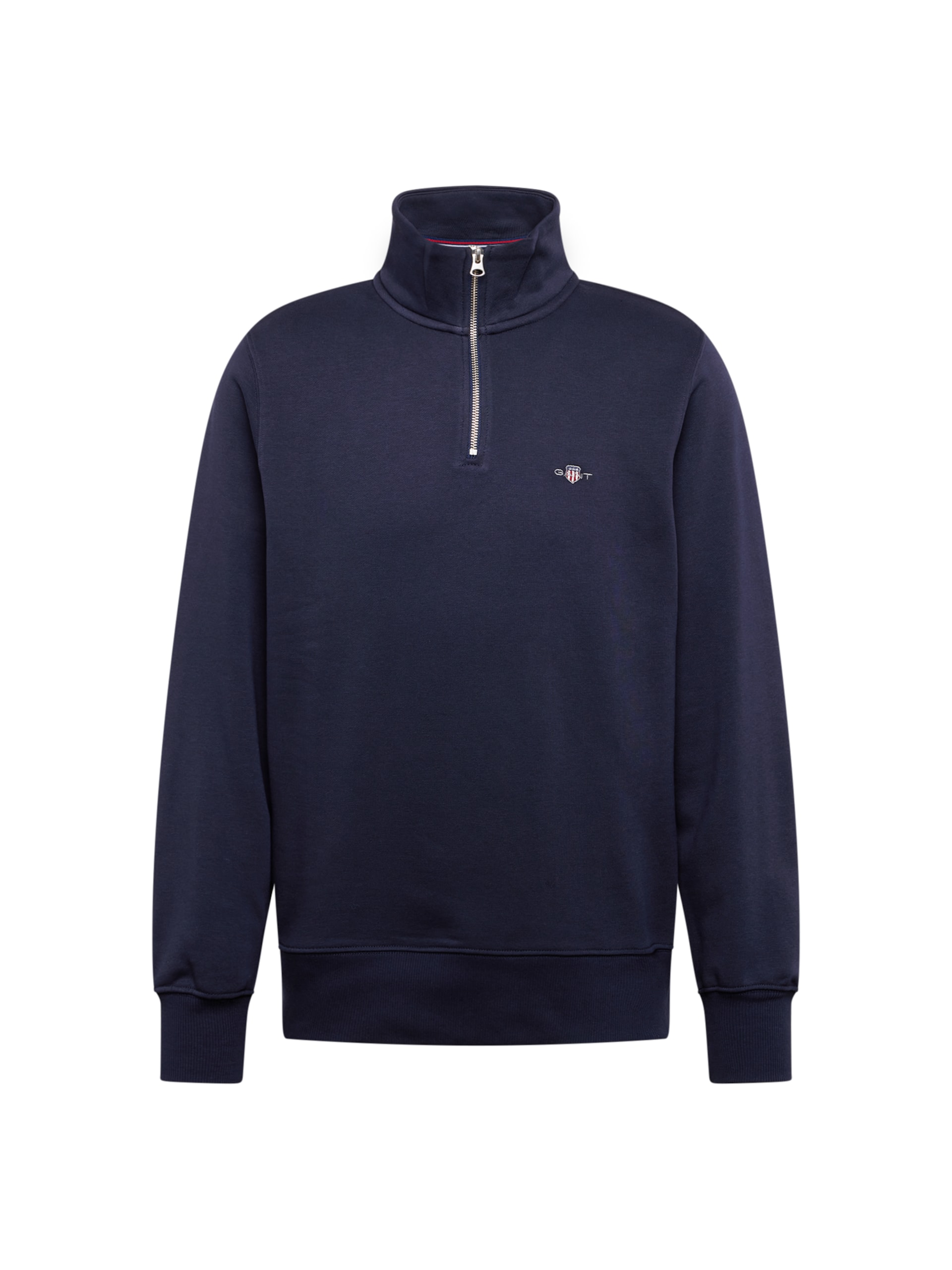 Gant Reg shield half zip sweat stickade tröjor herr – bild 9