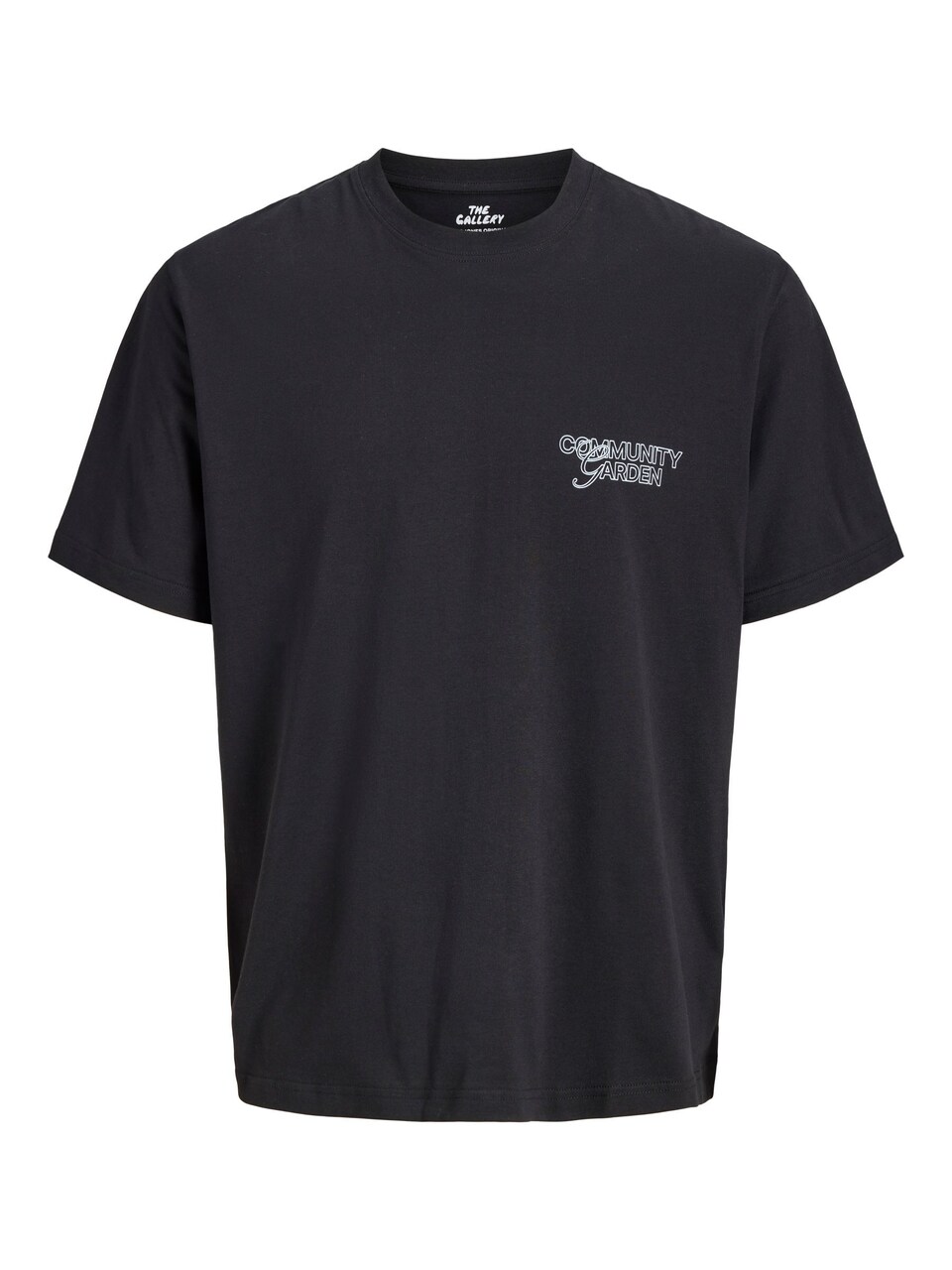T-shirt gul / pitaya / svart