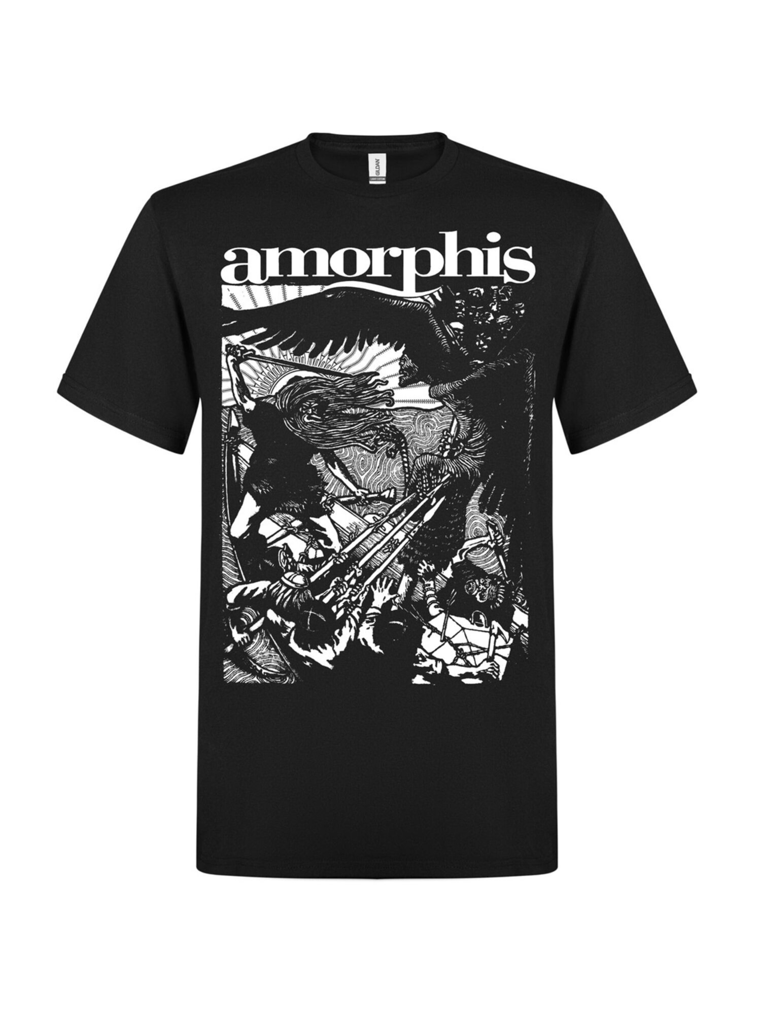 Amorphis Camiseta 'Amorphis  T-Shirt'  negro