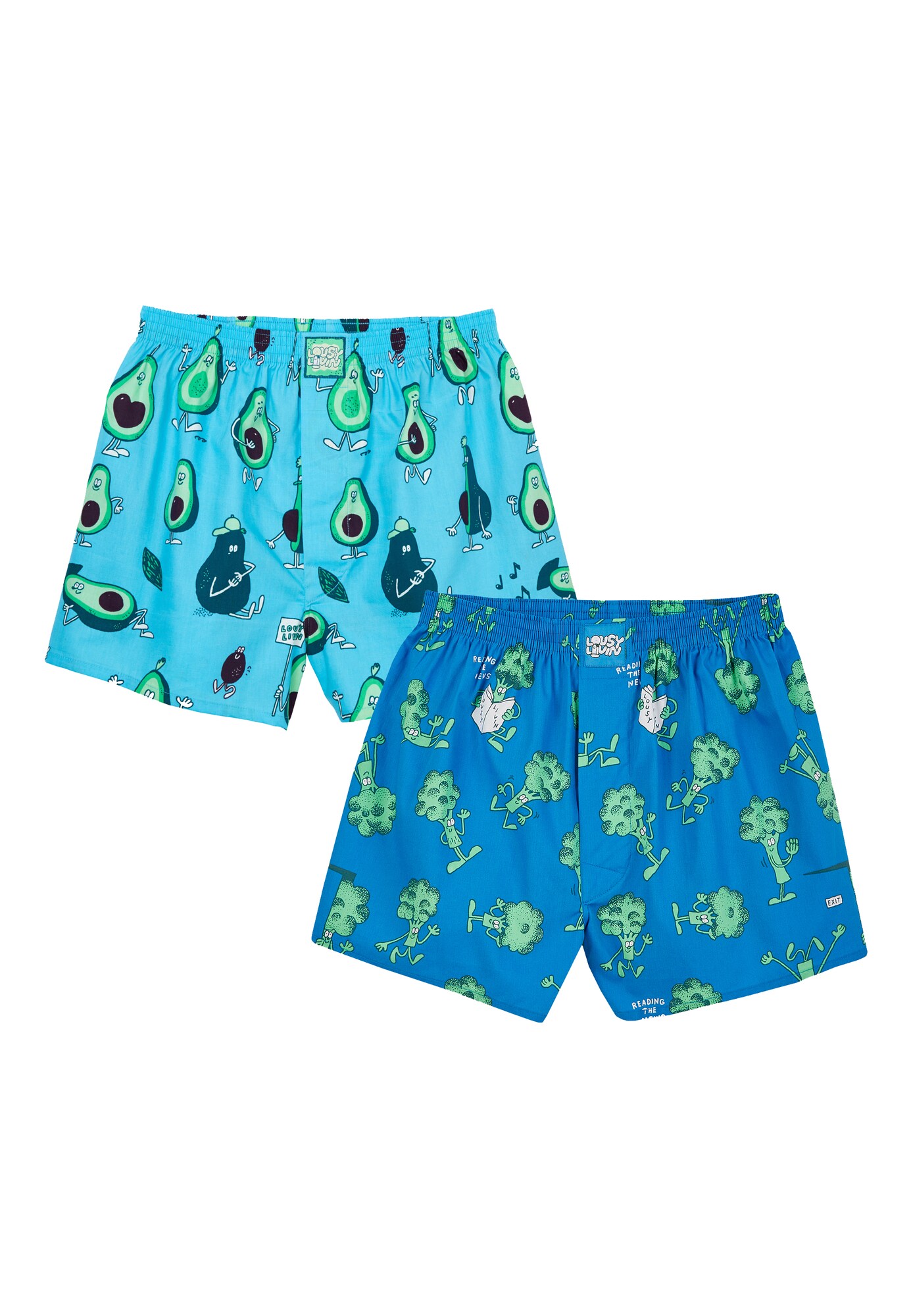 Thumbnail - Lousy Livin Boxershorts Avocado & Broccoli