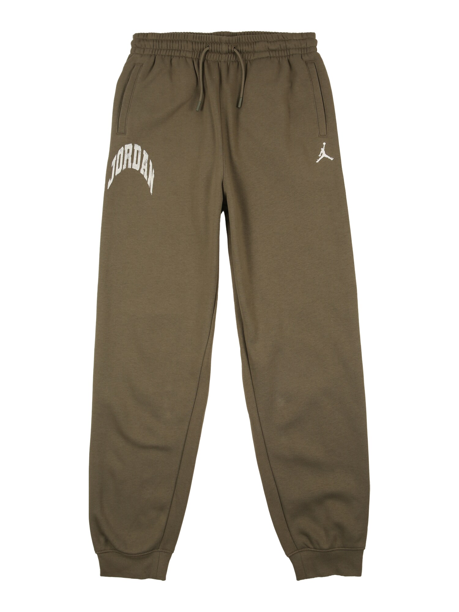 Jordan Pantaloni  oliv / alb