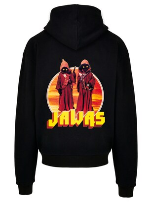 F4NT4STIC Sweatshirt ‘Star Wars A New Hope Jawas’ Geel / Rood / Zwart