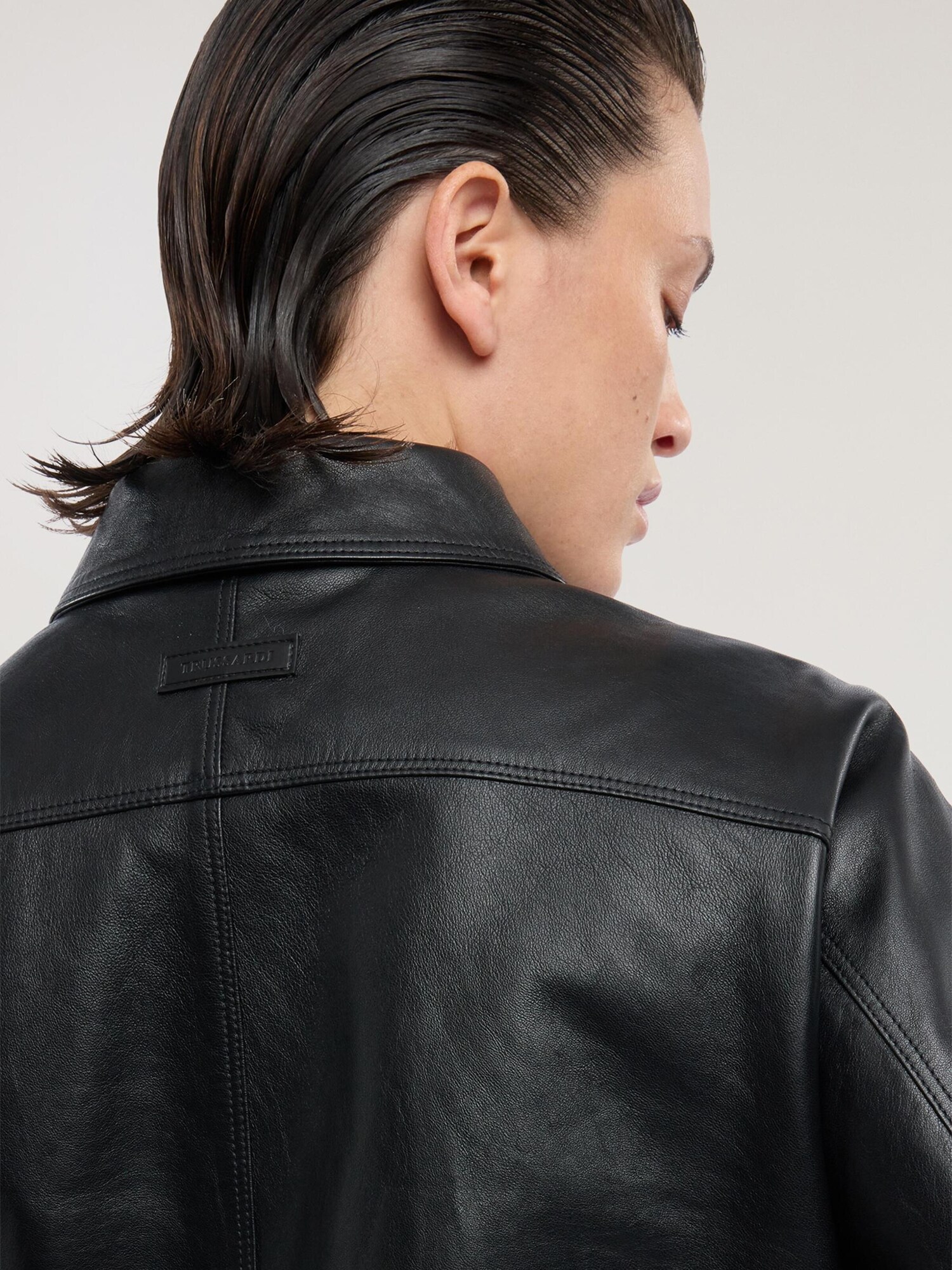 Trussardi Chaqueta de entretiempo  negro – imagen 8