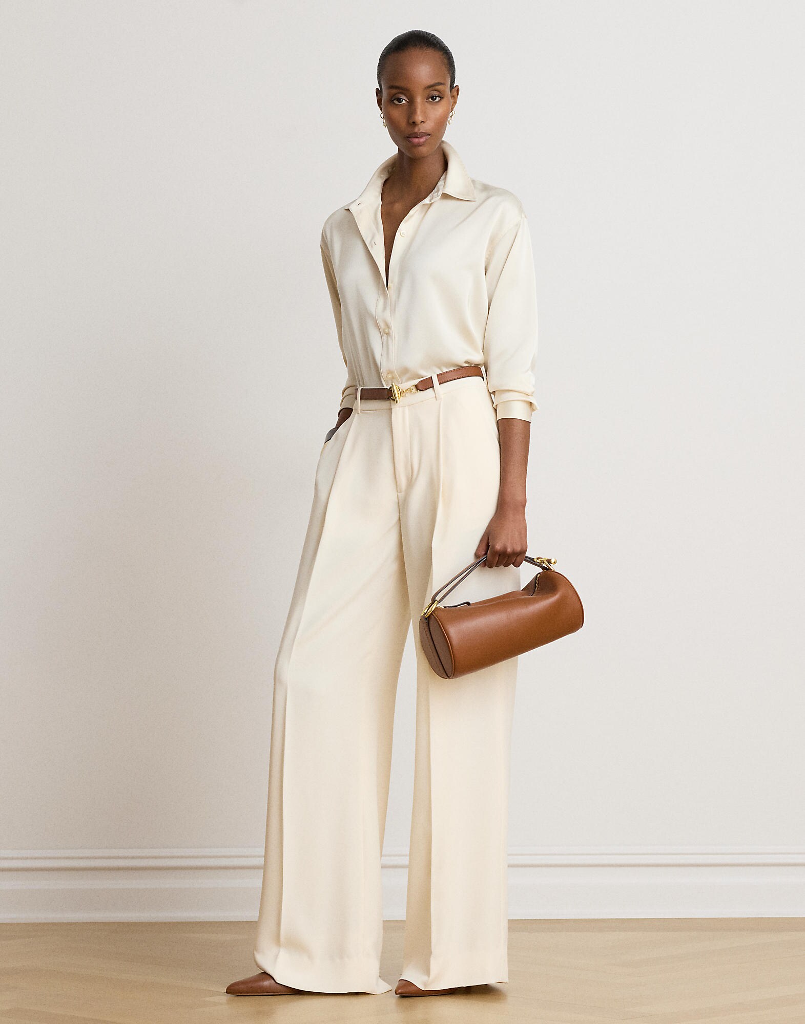 Lauren Ralph Lauren Blusa  beige – imagen 4
