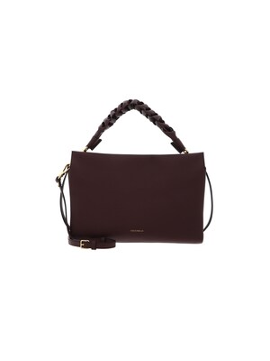 Coccinelle Bolso de mano 'Boheme Grana Double Shoulder Bag'  chocolate