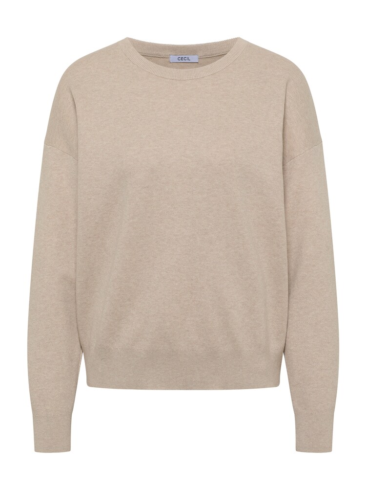 CECIL Pulóver Női bézs , Méret L