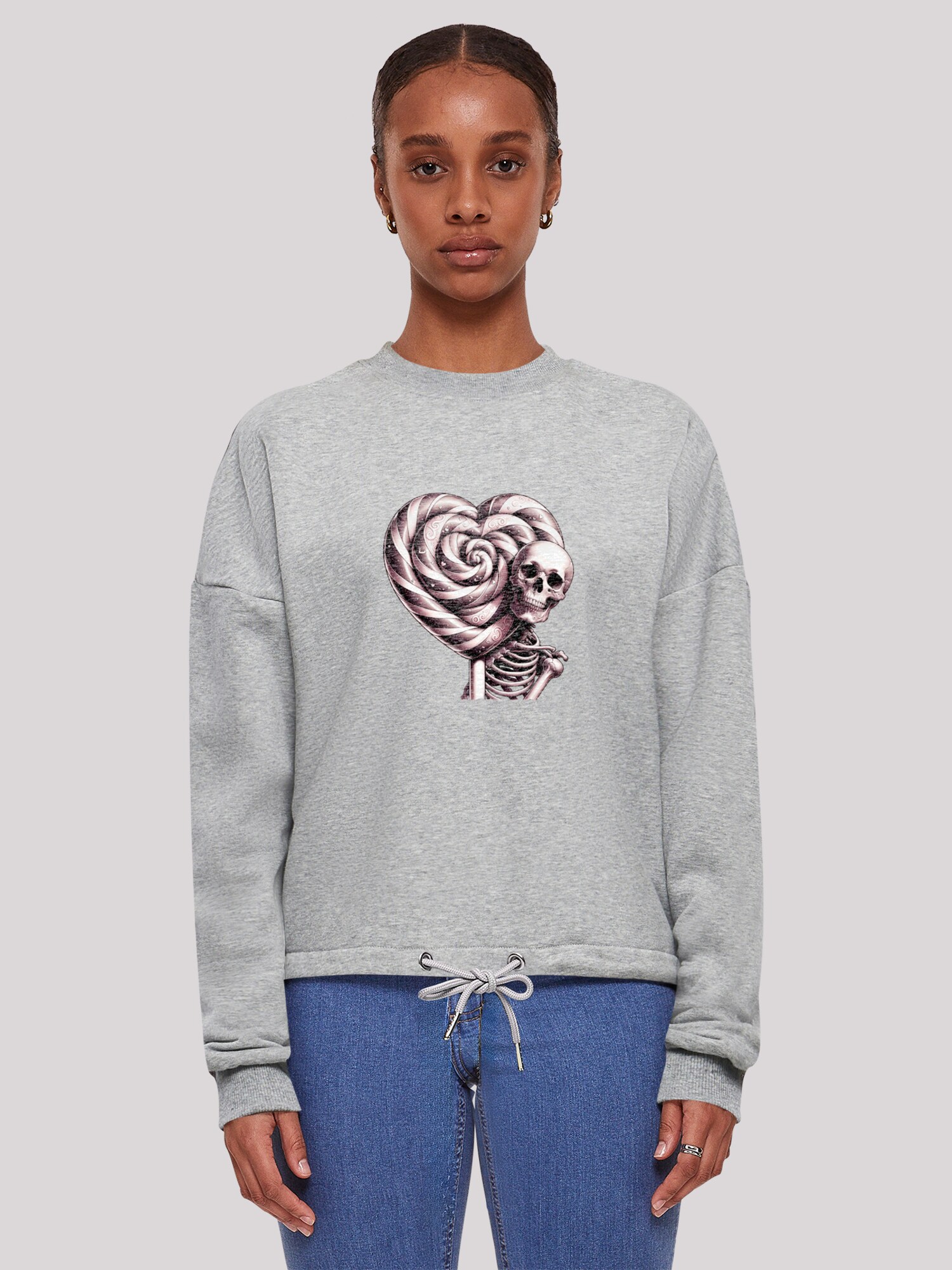 Thumbnail - F4NT4STIC Sweatshirt Süße Süßigkeiten Herzform Liebe