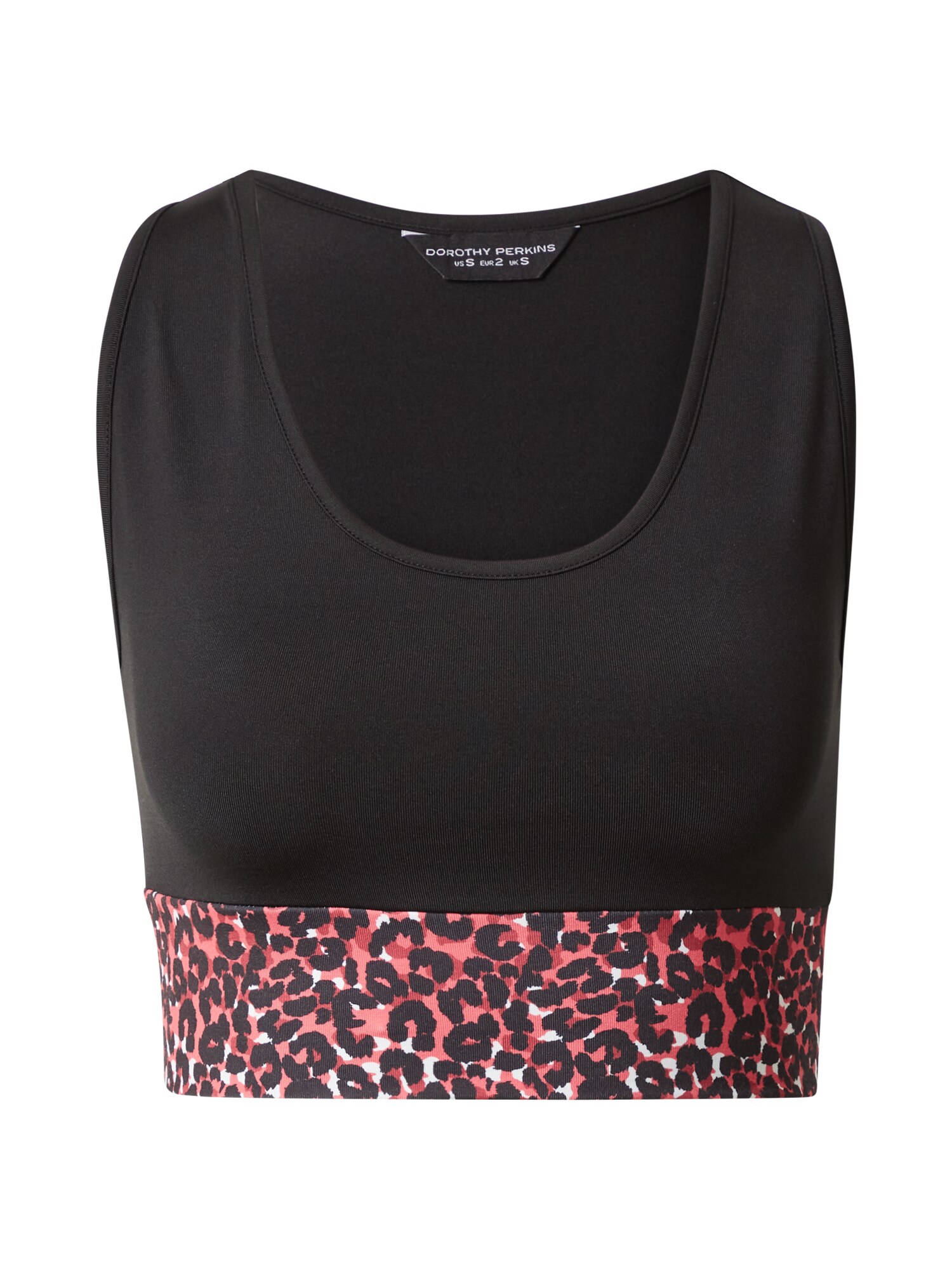 Dorothy Perkins Top  roșu / negru / alb