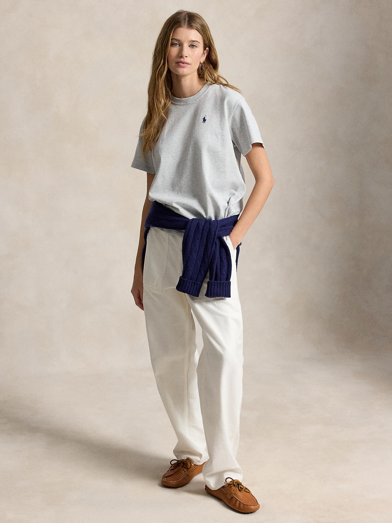 Polo Ralph Lauren Camiseta  navy / gris moteado – imagen 4