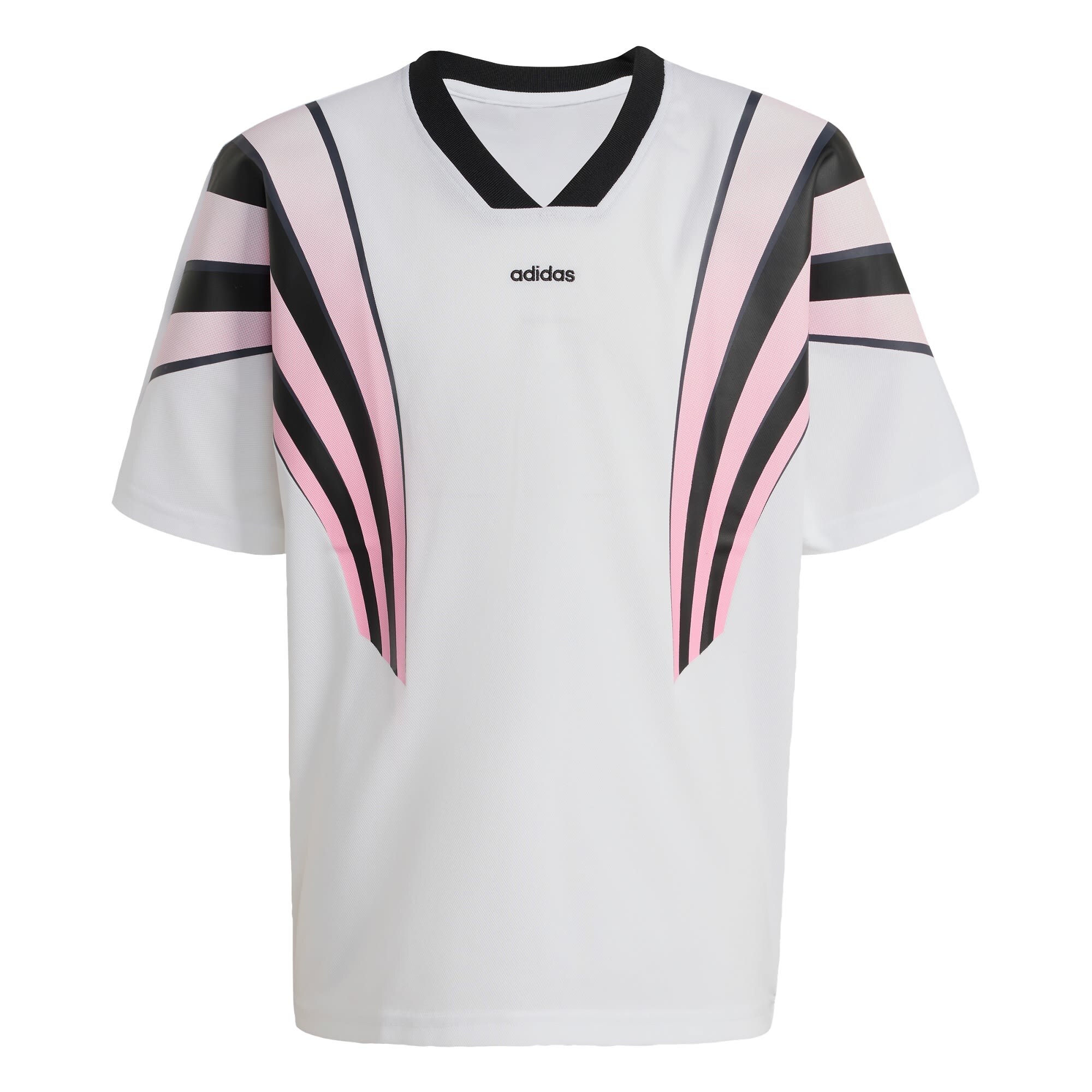 ADIDAS ORIGINALS Tricou Santiago  roz / negru / alb