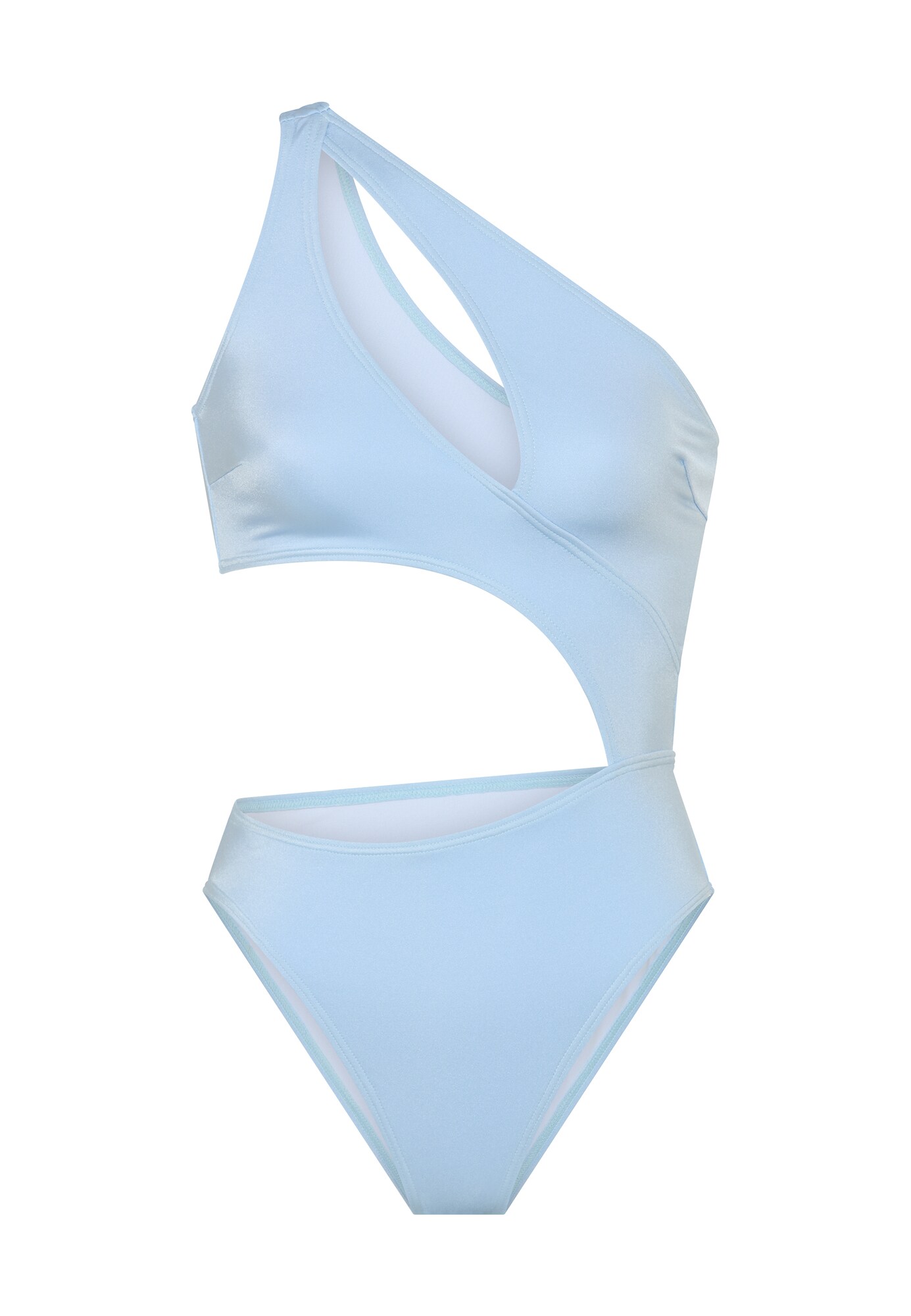 LSCN by LASCANA Jednodielne plavky 'Monokini Nele'  svetlomodrá