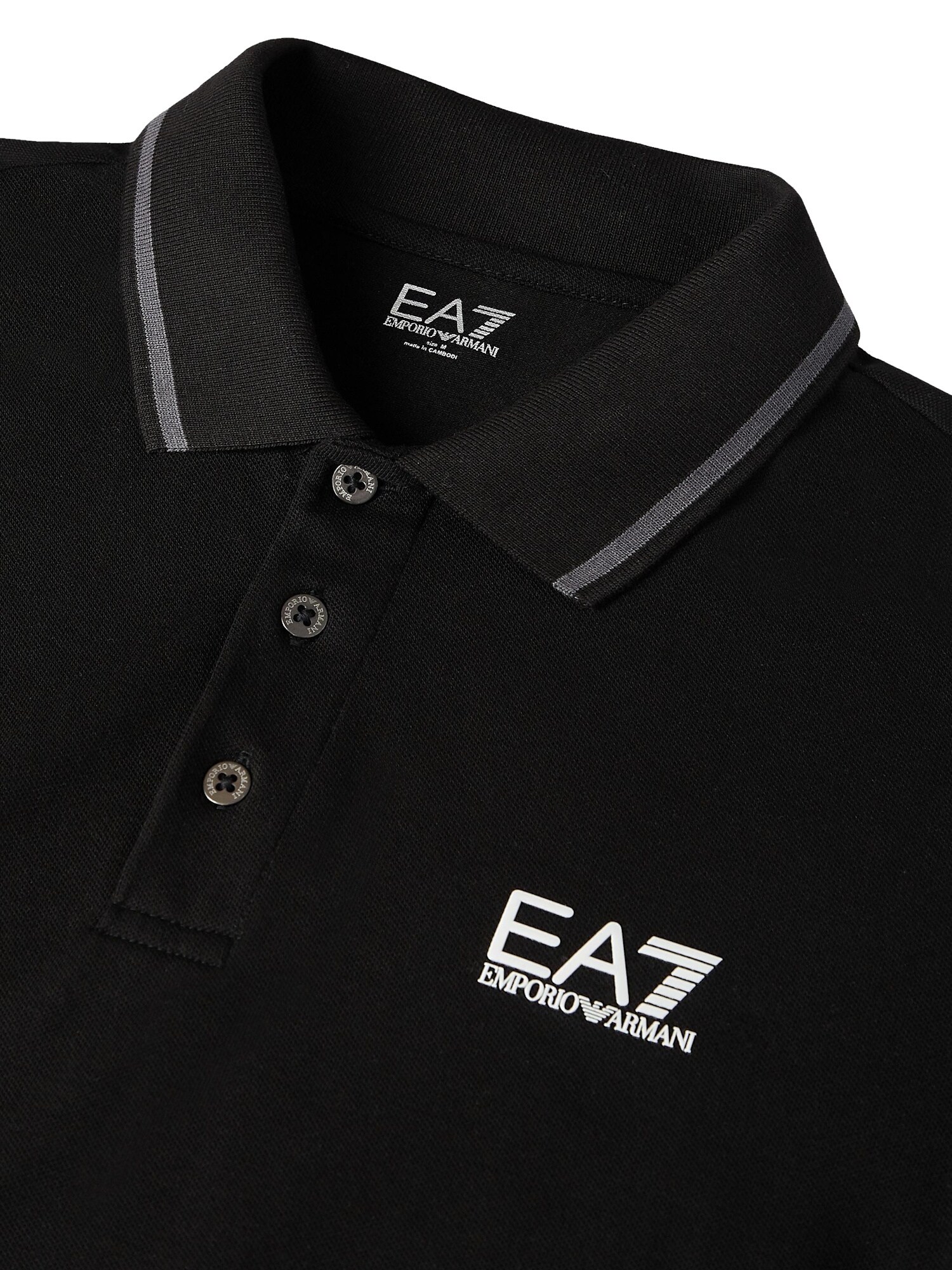 EA7 Emporio Armani Camiseta  negro – imagen 11