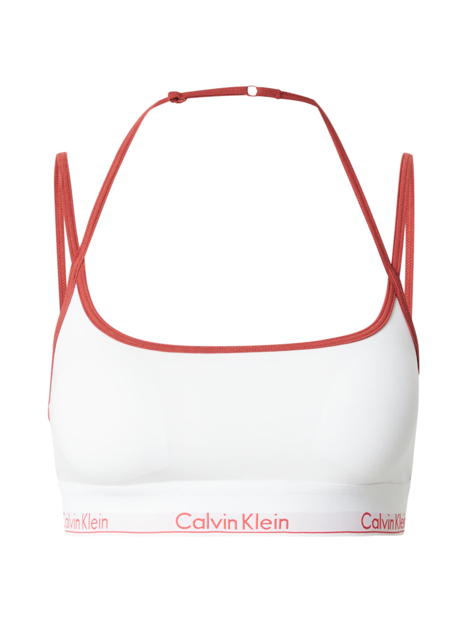 Calvin Klein Underwear Podprsenka  hnedá / biela