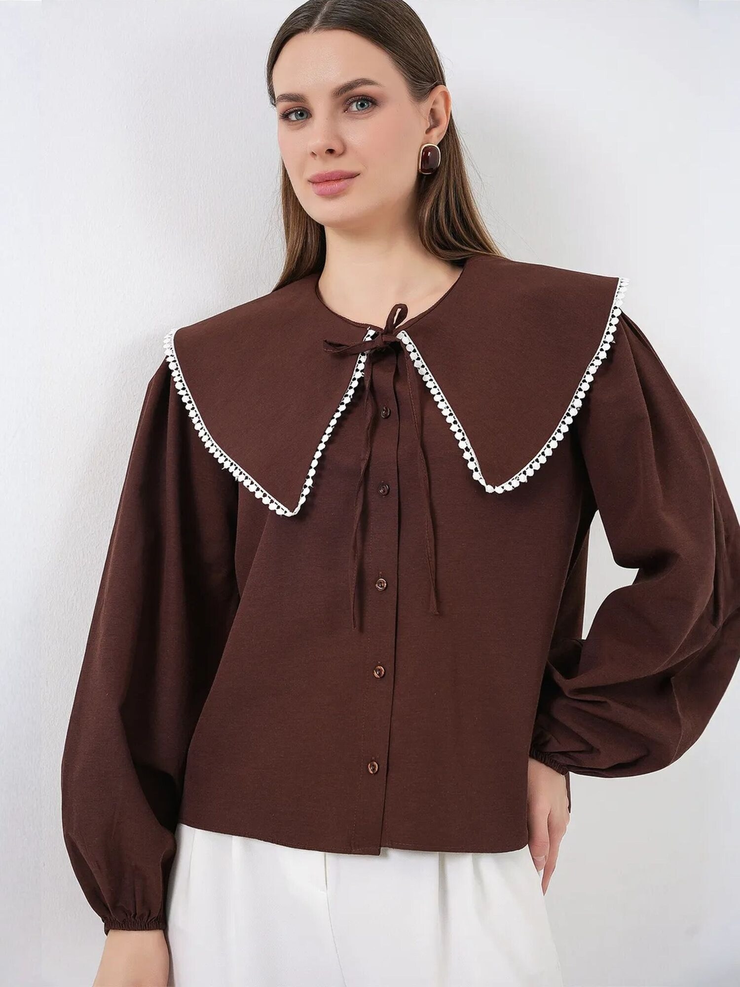 Bigdart Bluza čokolada / bijela