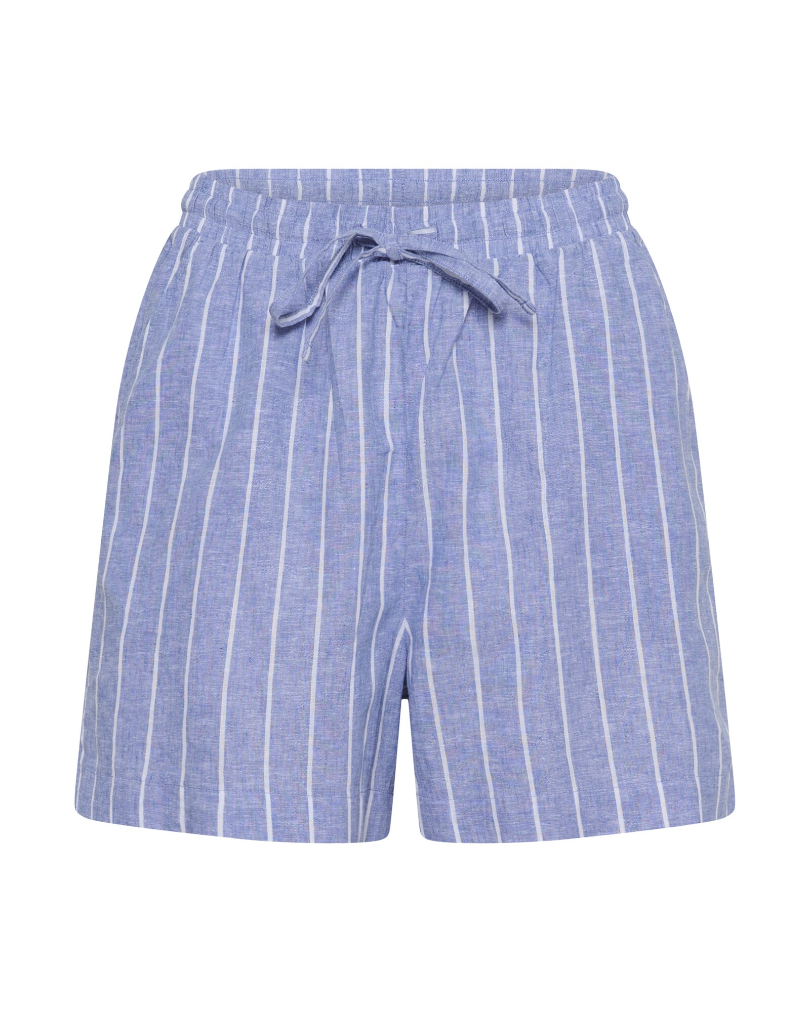 CULTURE Pantalón 'CUArletty'  azul / blanco