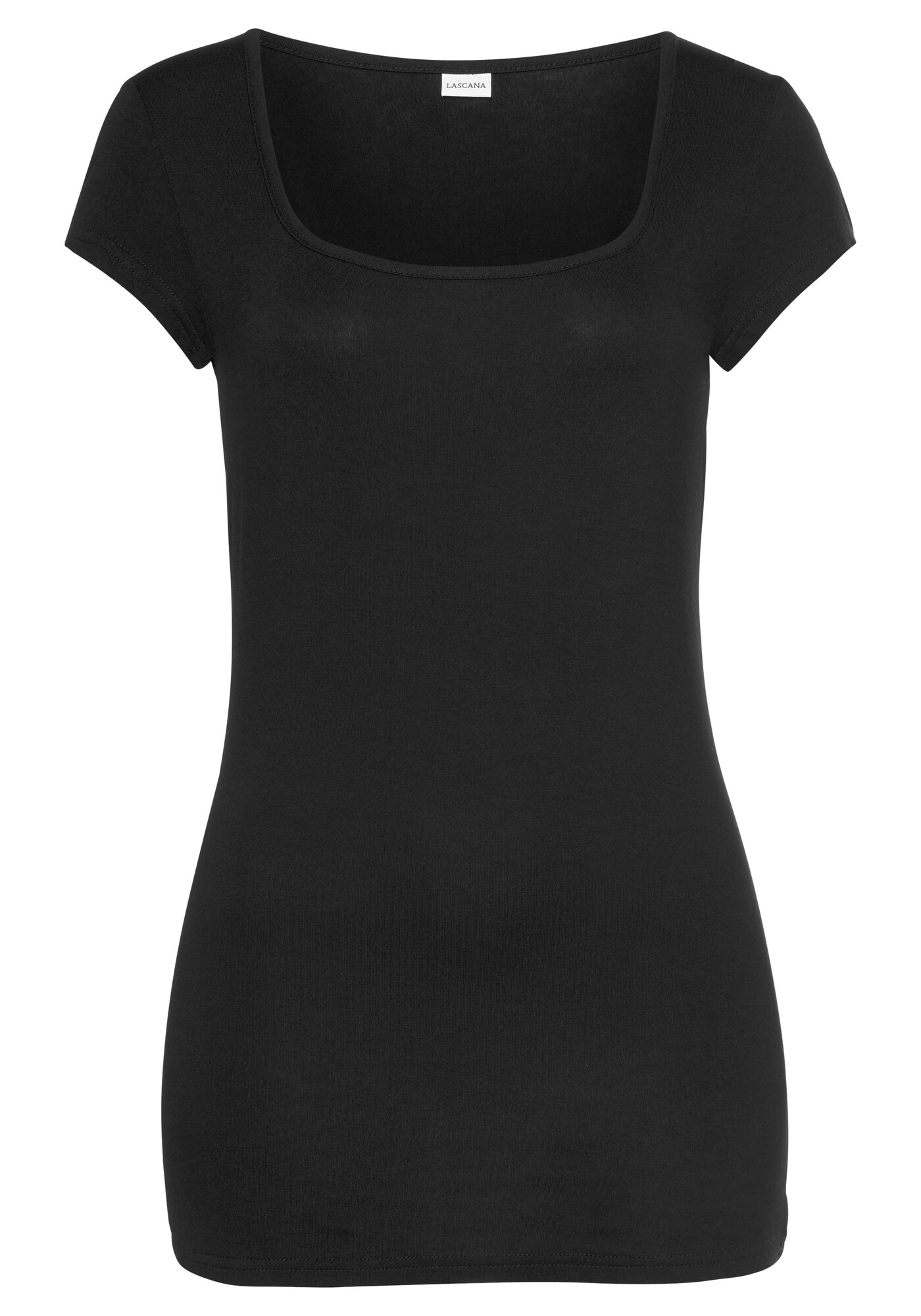 LASCANA Tricou  negru