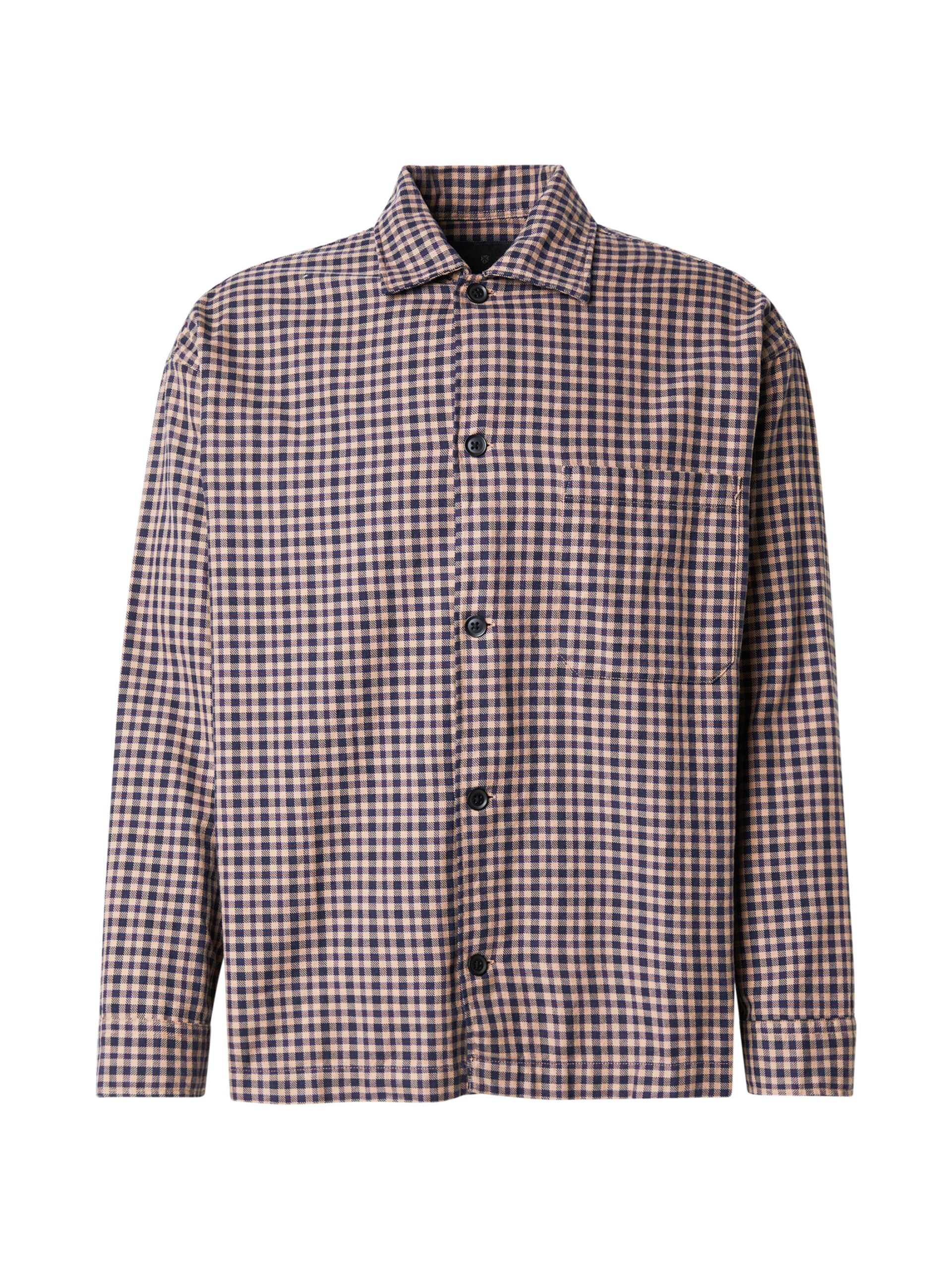 JACK & JONES Skjorta 'JPRBLAMADISON' nattblå / brokad herr