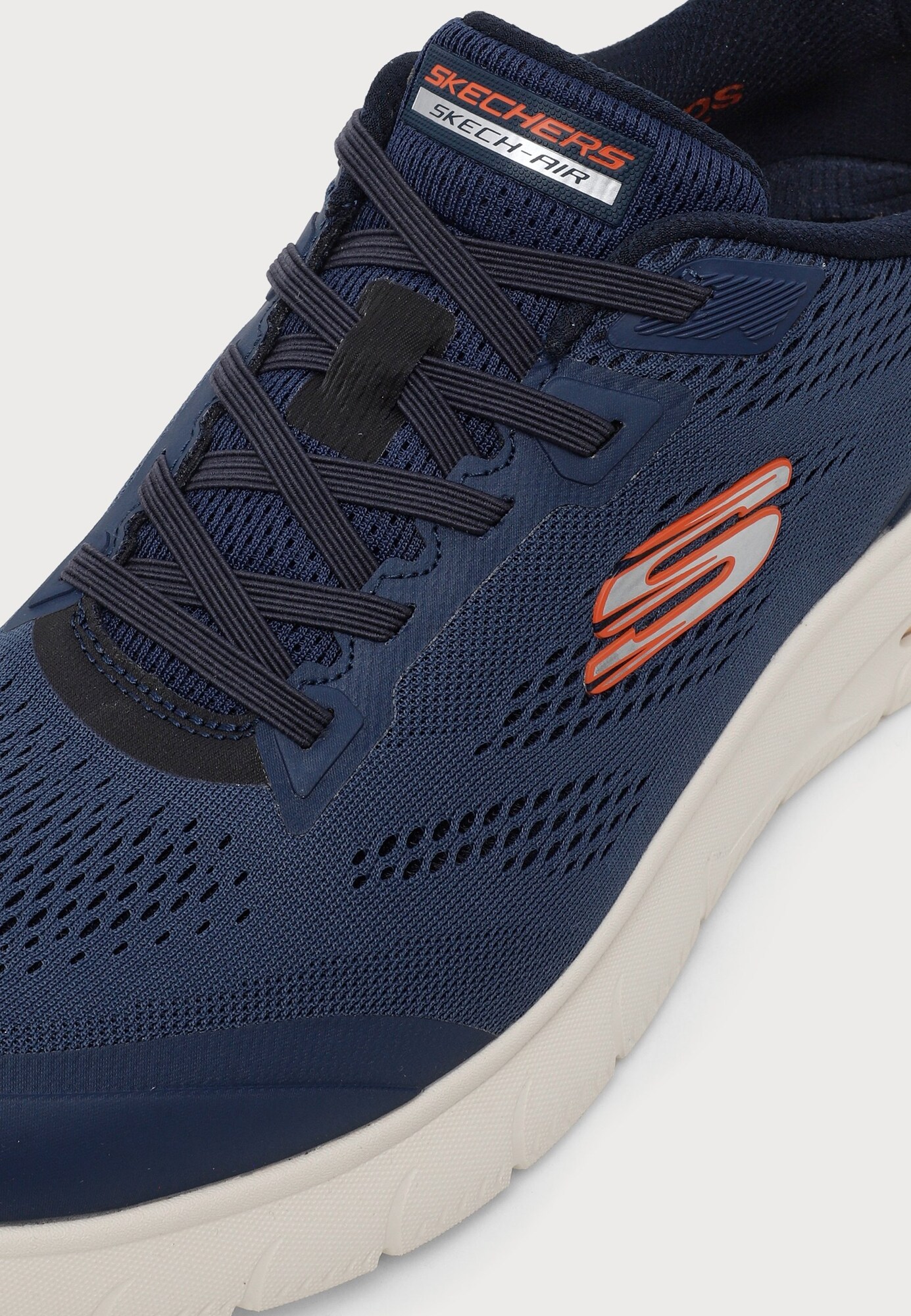 SKECHERS Zapatillas deportivas bajas 'SKECH-AIR SUMMITS' navy / naranja / blanco – imagen 3