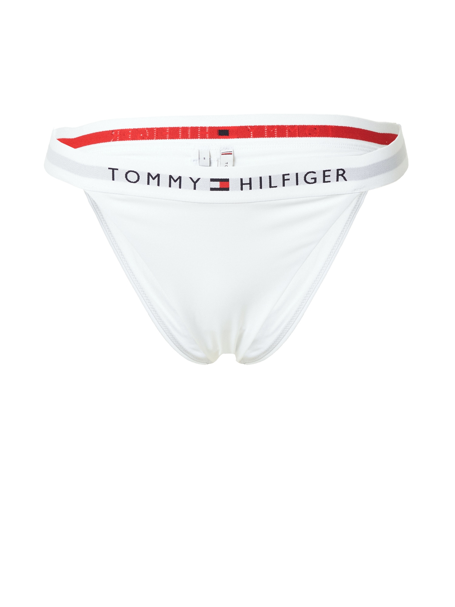 Tommy Hilfiger Underwear Bikinio kelnaitės 'CHEEKY' tamsiai mėlyna / balta