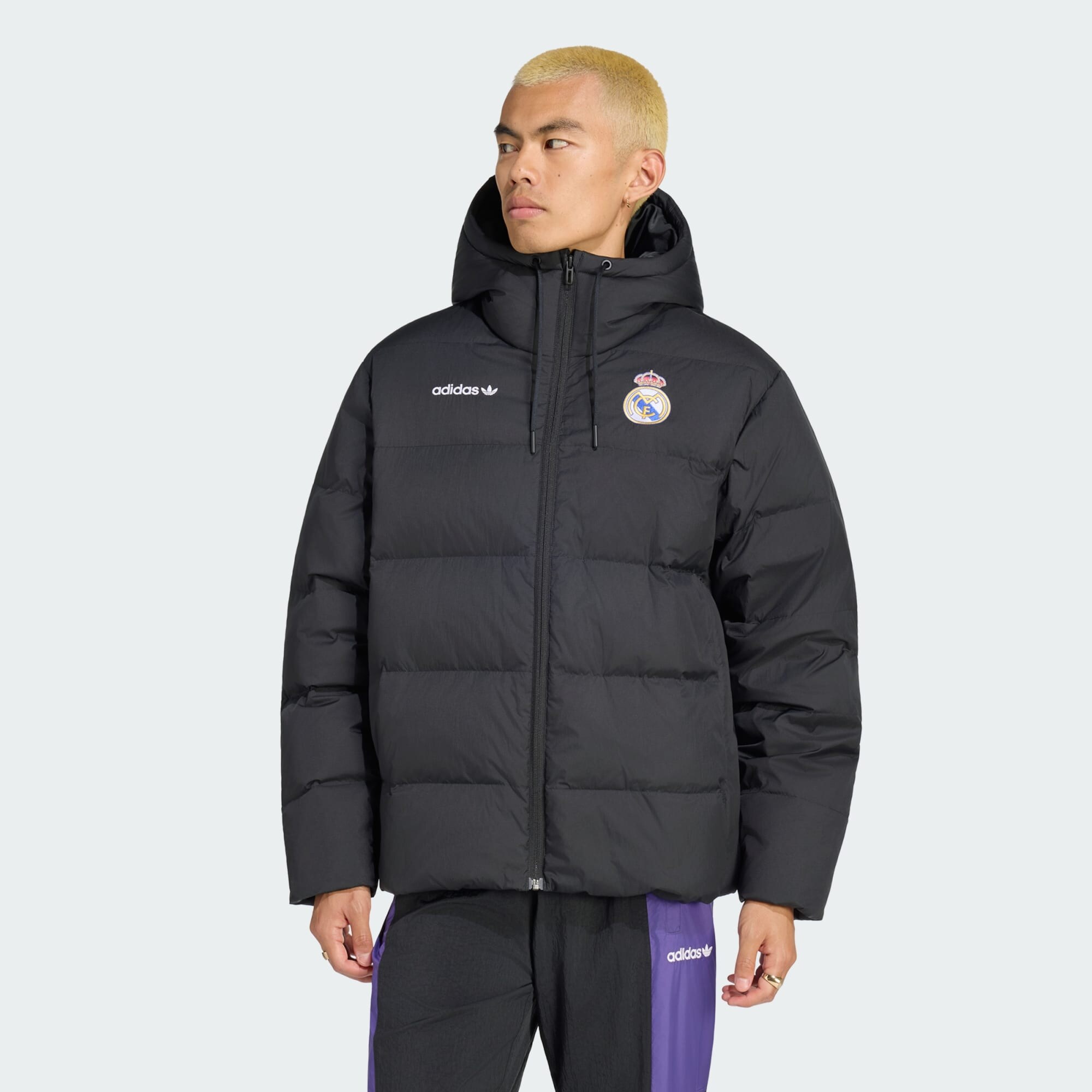 ADIDAS PERFORMANCE Chaqueta de entretiempo 'Real Madrid EQT' negro / blanco – imagen 2