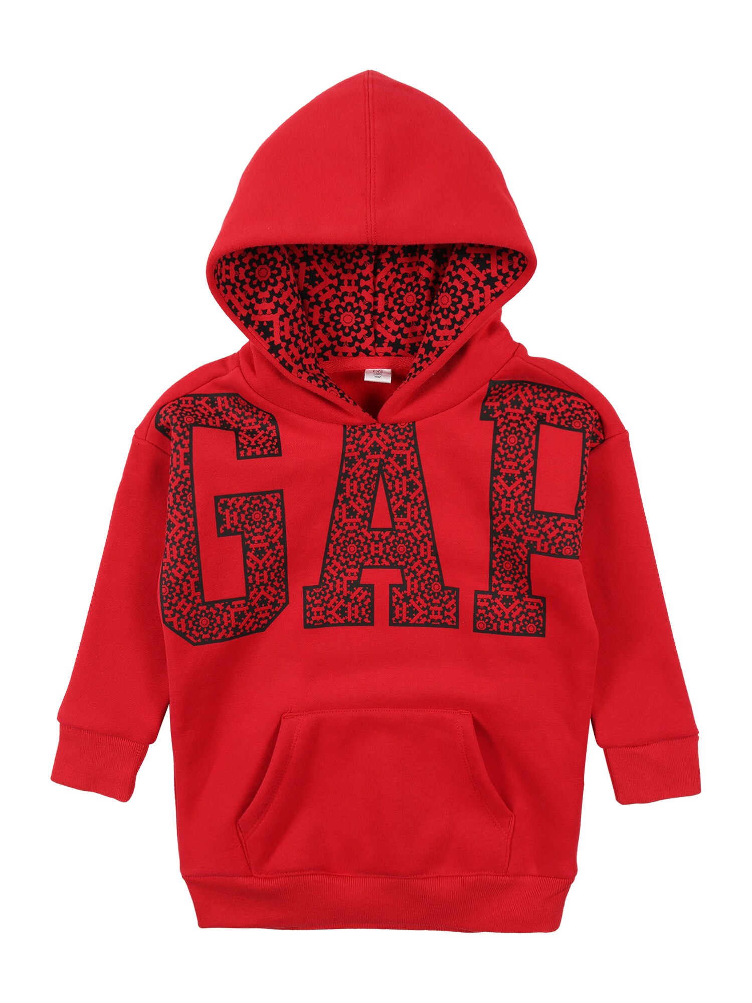 GAP Megztinis be užsegimo  raudona / juoda