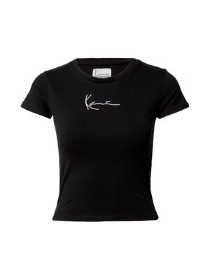 Karl Kani Camiseta 'Signature'  negro / blanco