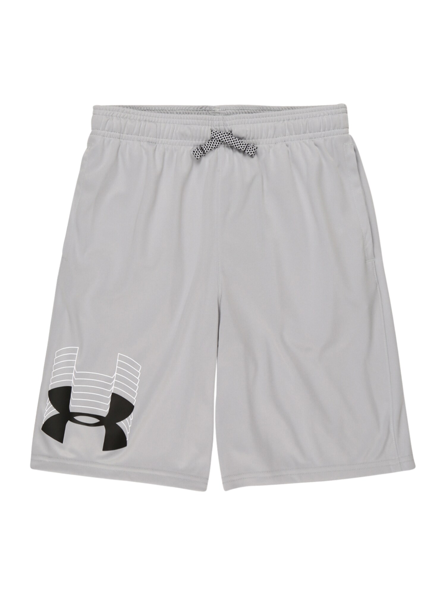UNDER ARMOUR Sportinės kelnės 'Prototype'  pilka / balta / juoda