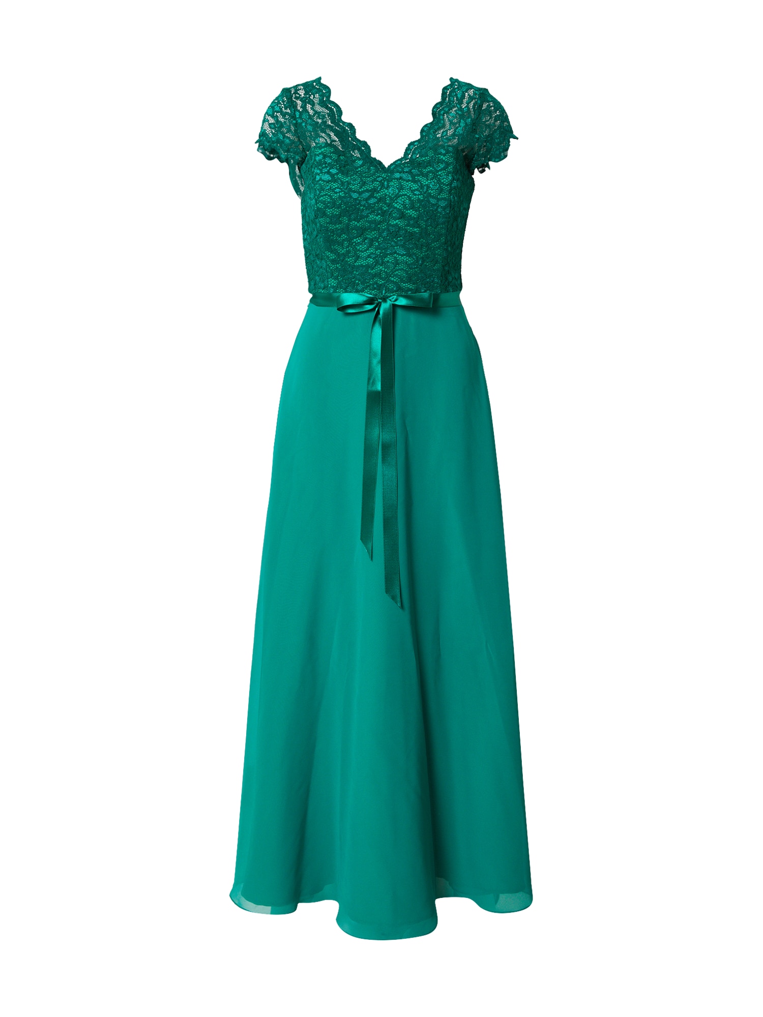 SWING Vakarinė suknelė smaragdinė spalva