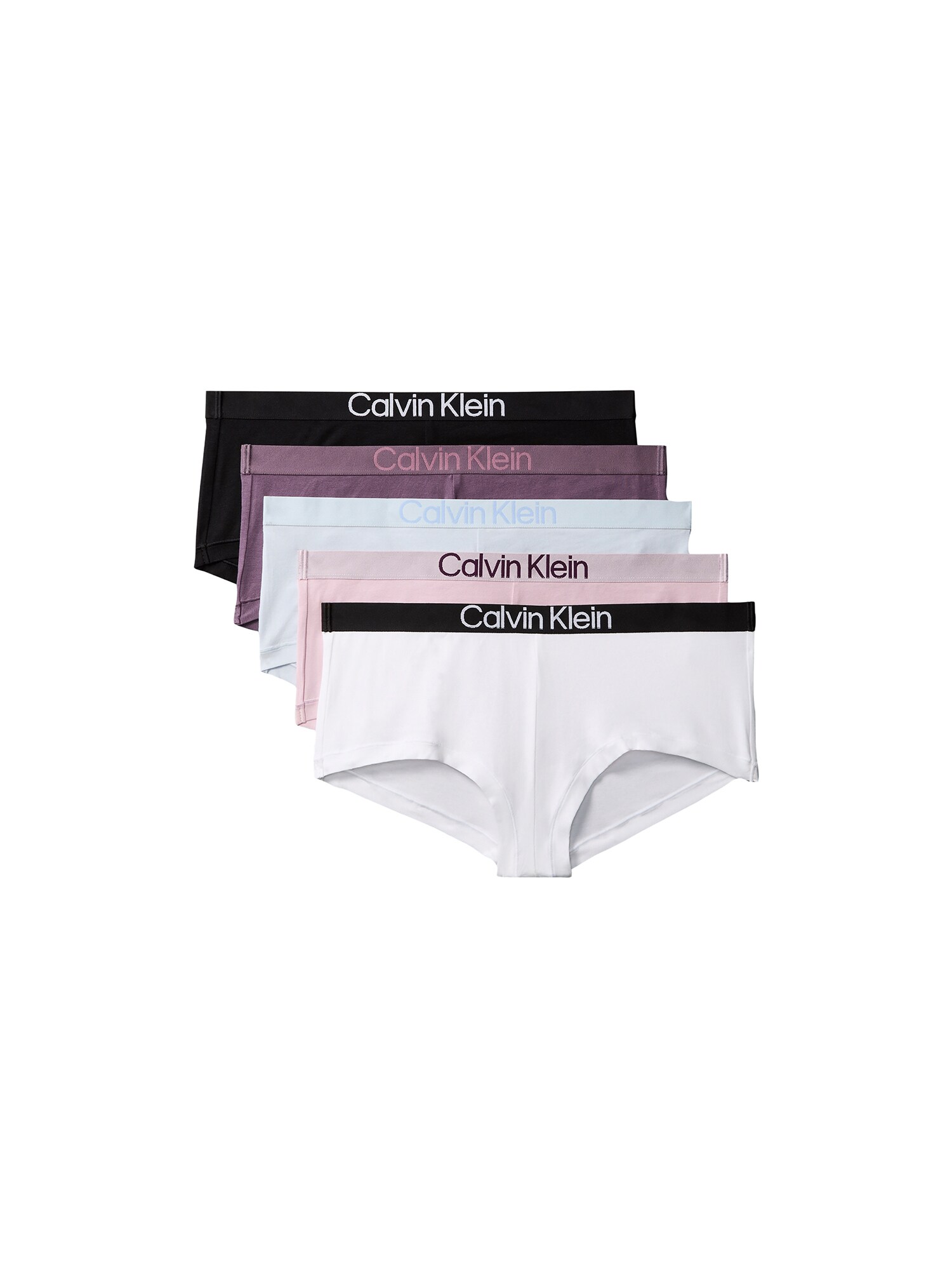 Calvin Klein Underwear Nohavičky  pastelovo modrá / černicová / ružová / čierna / biela